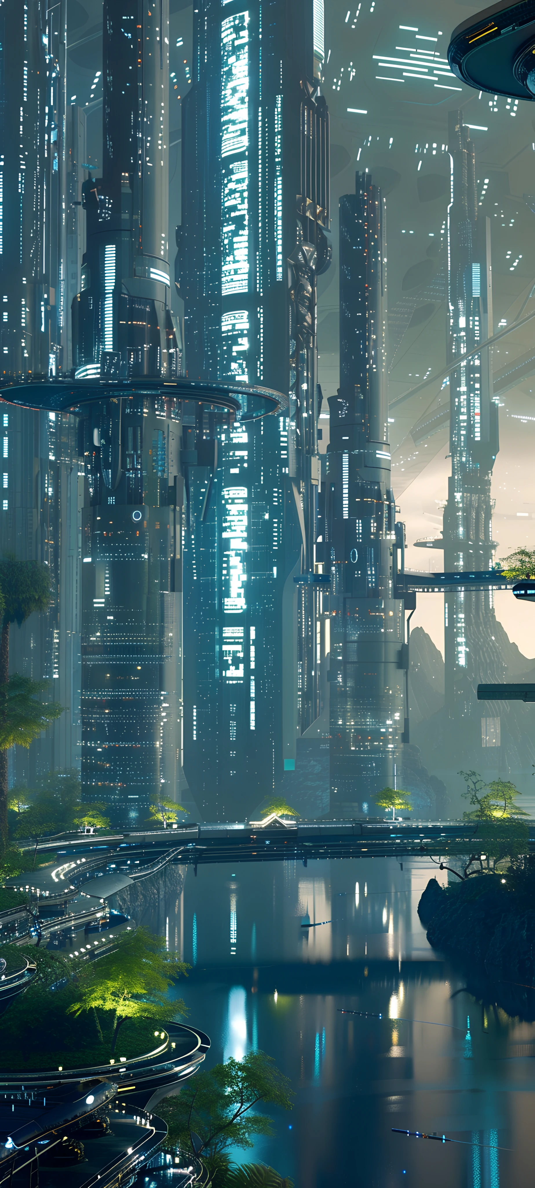 Architecture Wallpapers 1847×4096 anime wallpaper