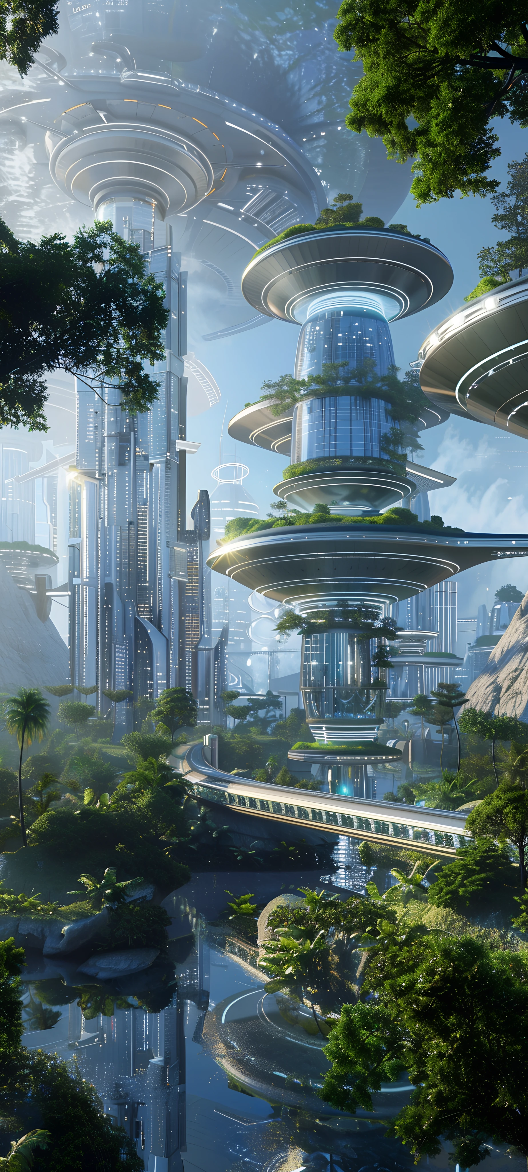 Architecture Wallpapers 1847×4096 anime wallpaper