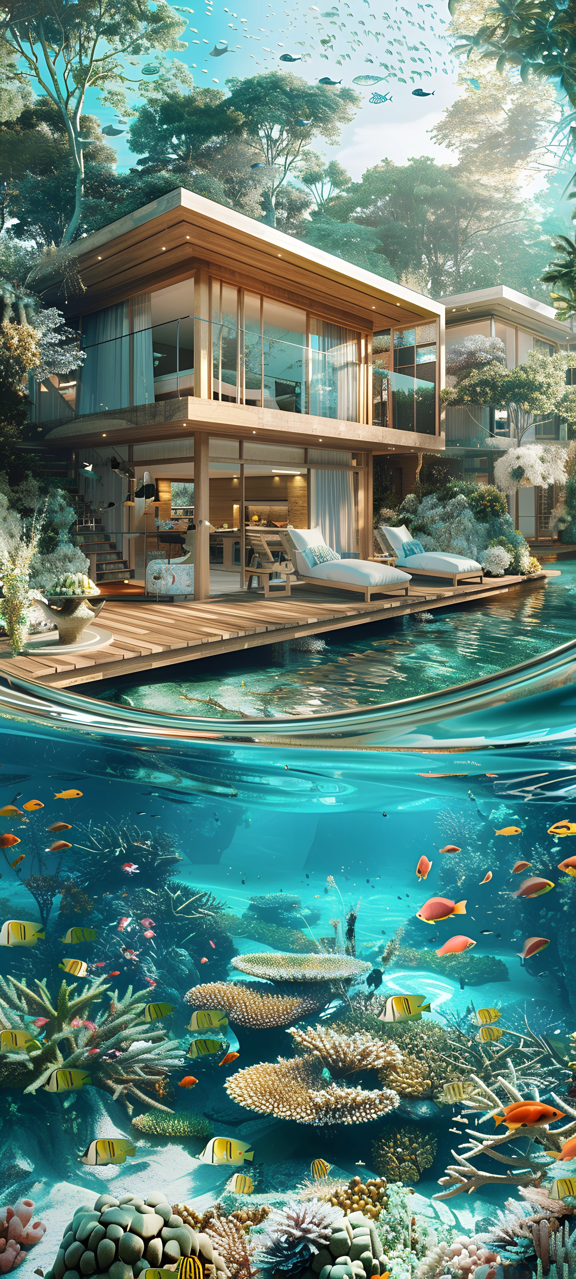 Architecture Wallpapers 1847×4096 anime wallpaper