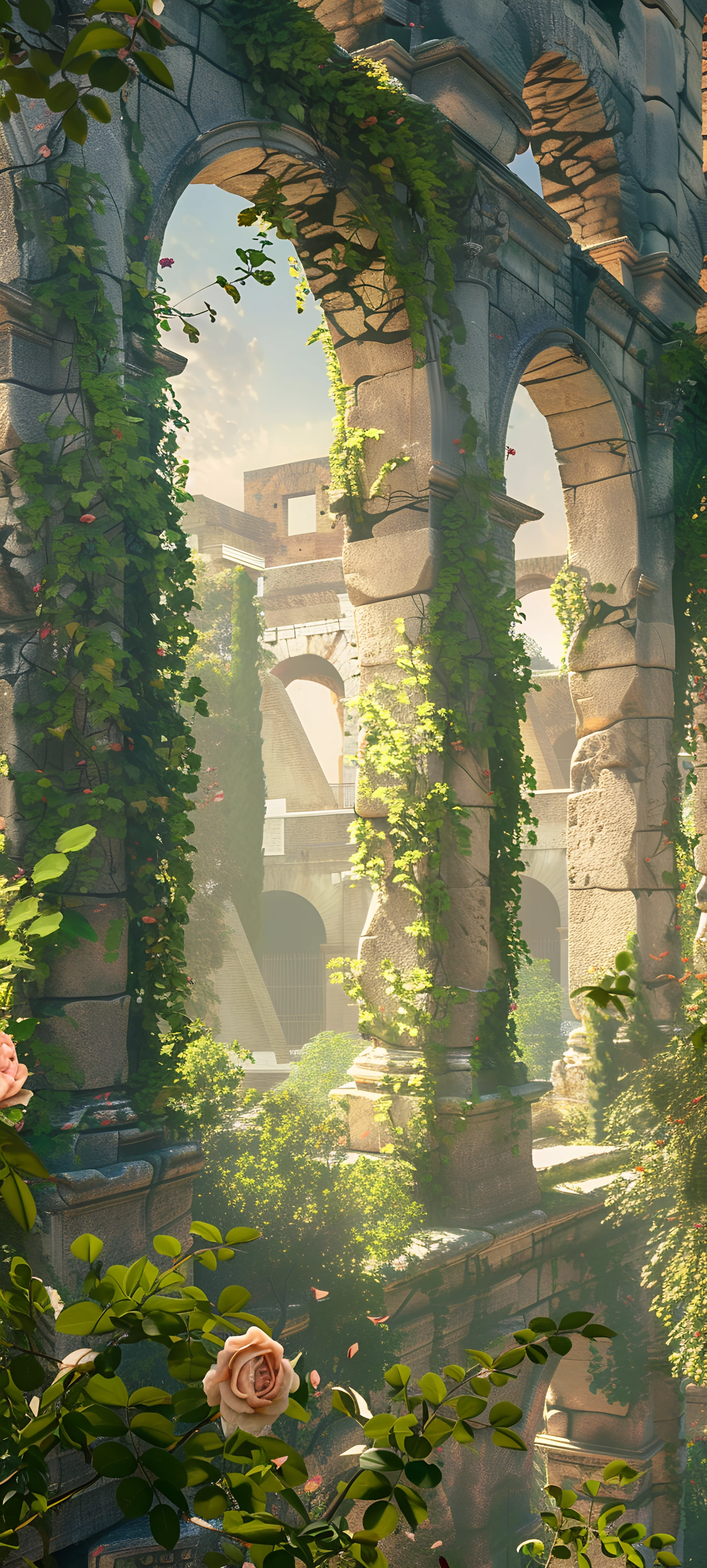Architecture Wallpapers 1847×4096 anime wallpaper