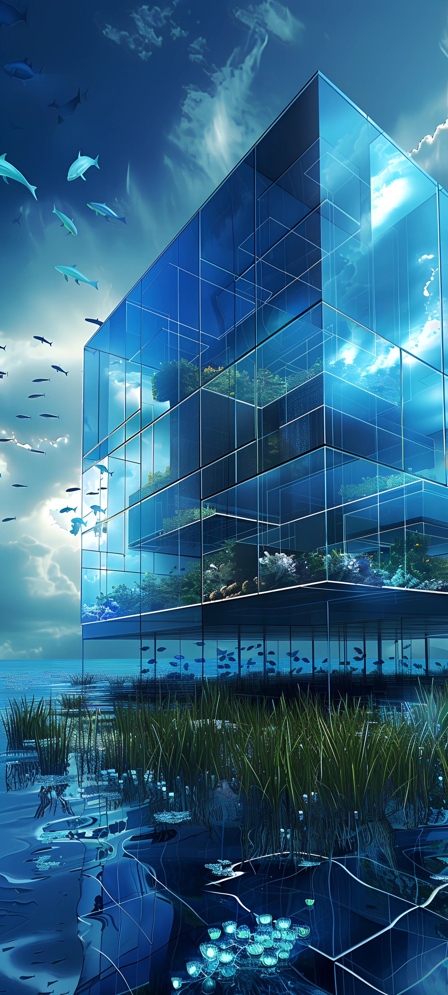 Architecture Wallpapers 1847×4096 anime wallpaper