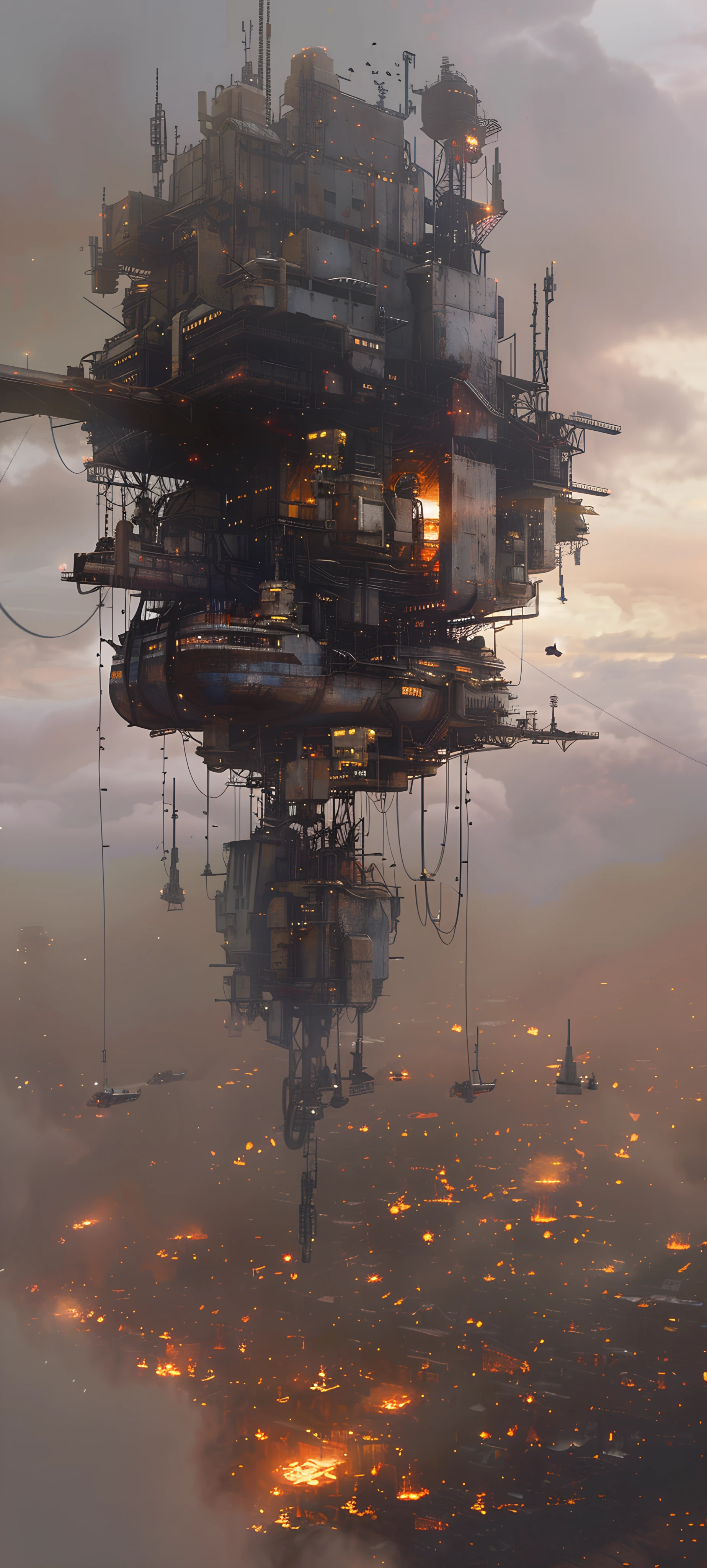 Architecture Wallpapers 1847×4096 anime wallpaper