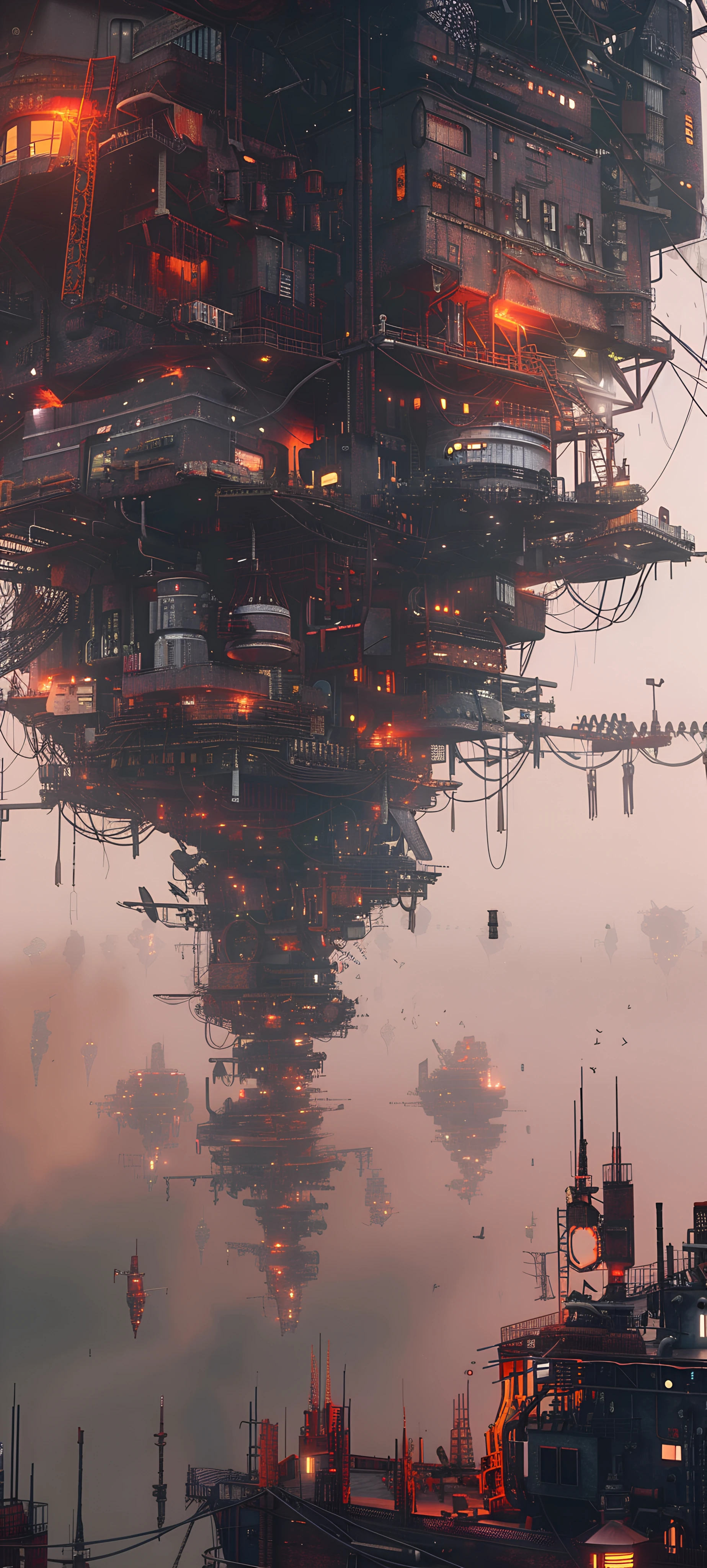 Architecture Wallpapers 1847×4096 anime wallpaper
