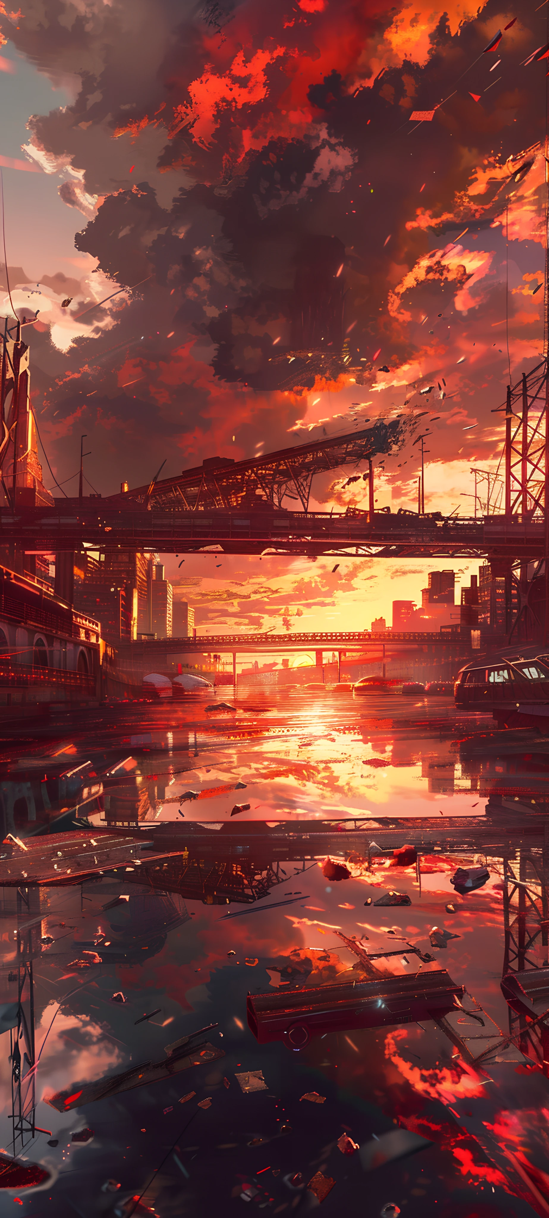 Architecture Wallpapers 1847×4096 anime wallpaper