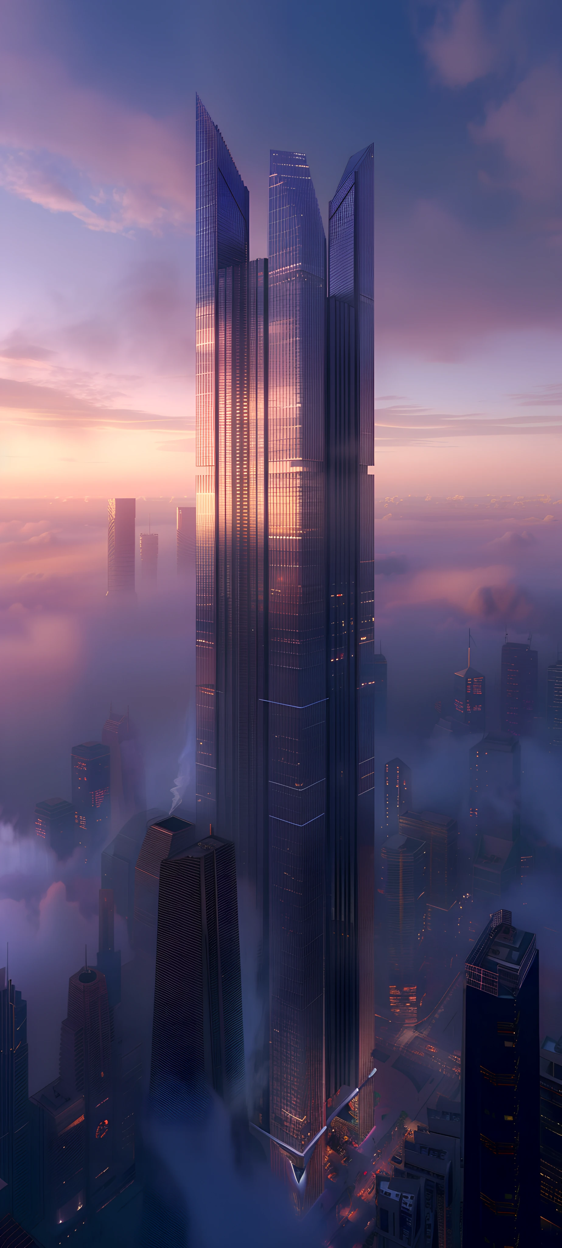 Architecture Wallpapers 1847×4096 anime wallpaper