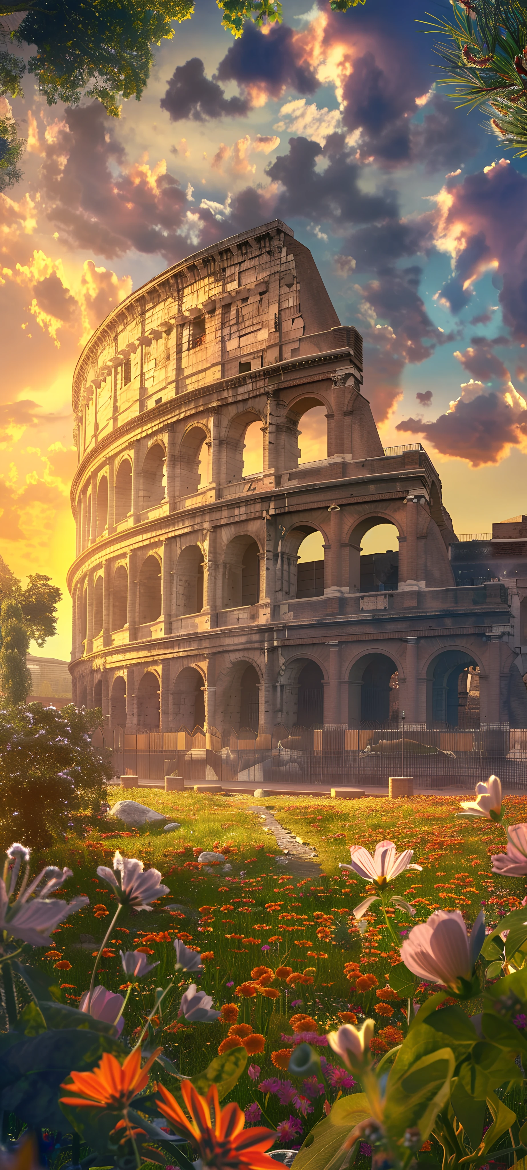 Architecture Wallpapers 1847×4096 anime wallpaper