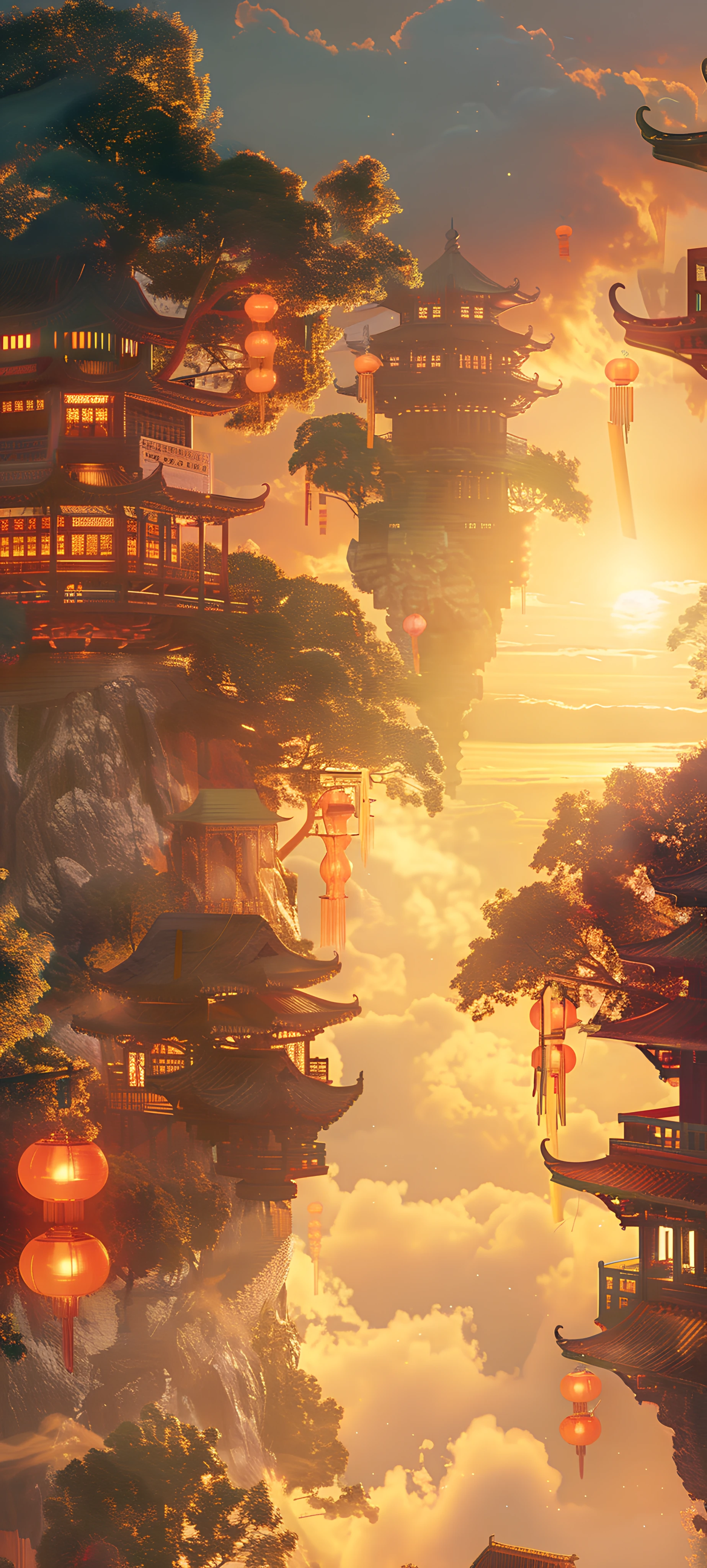 Architecture Wallpapers 1847×4096 anime wallpaper