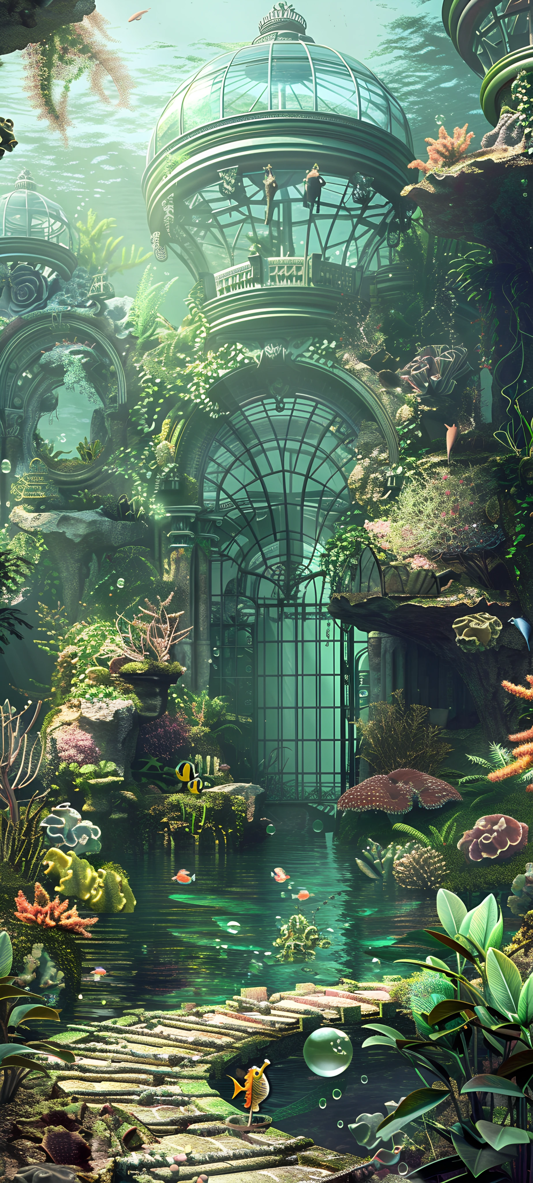 Architecture Wallpapers 1847×4096 anime wallpaper