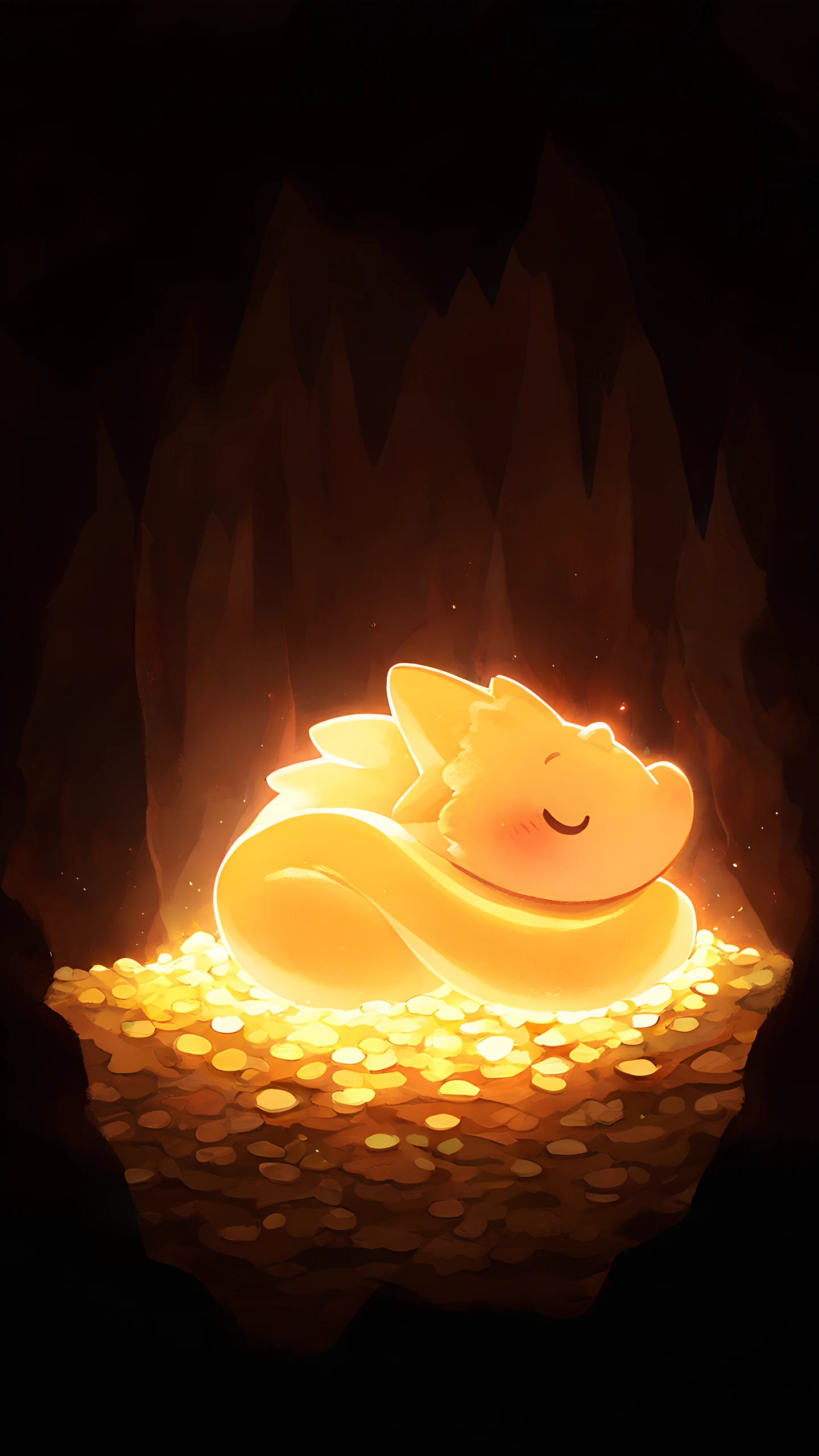 Anime Wallpaper Baby Dragon 1440×2560 anime wallpaper