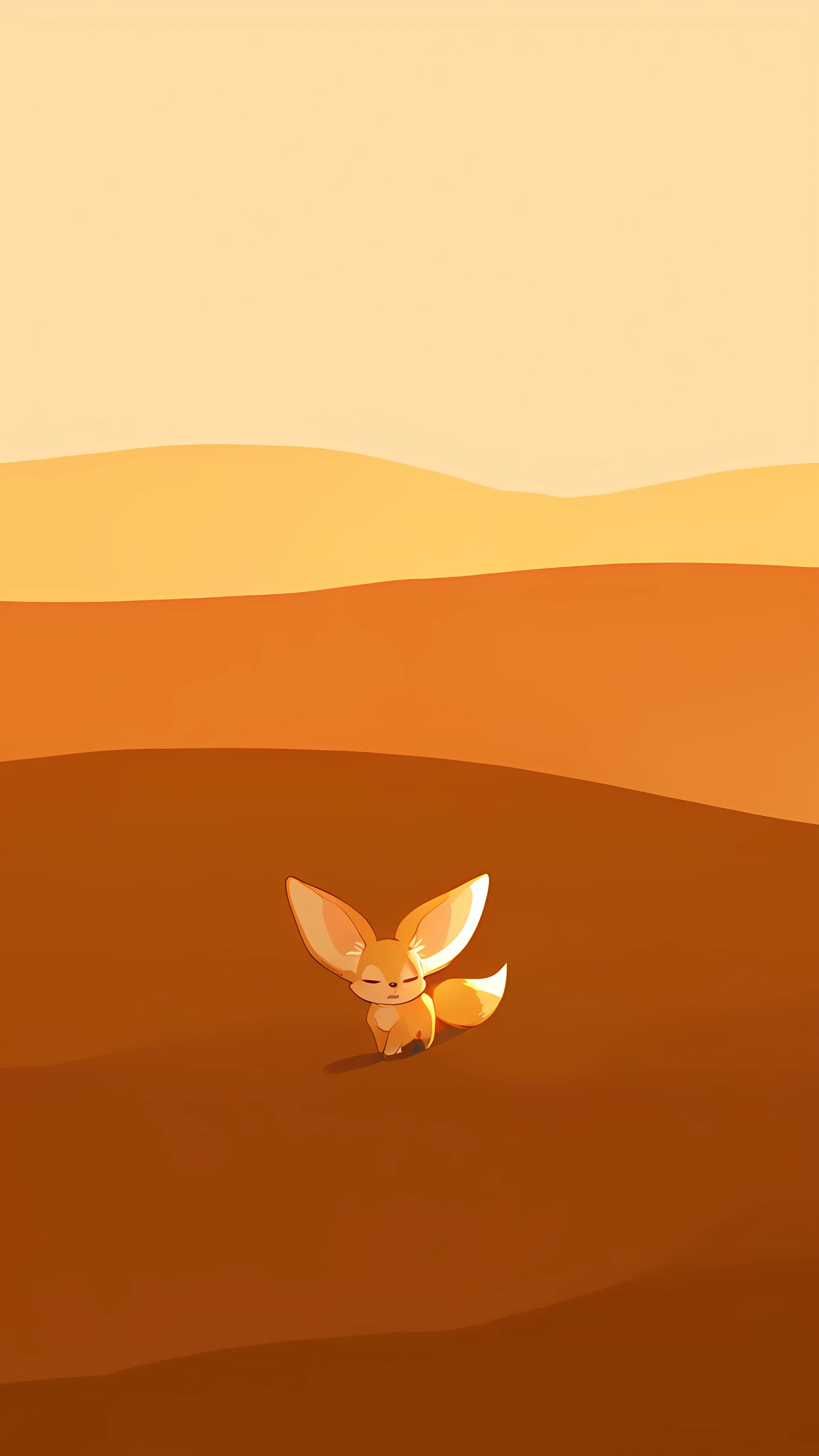 Anime Wallpaper Fennec Fox 1440×2560 anime wallpaper