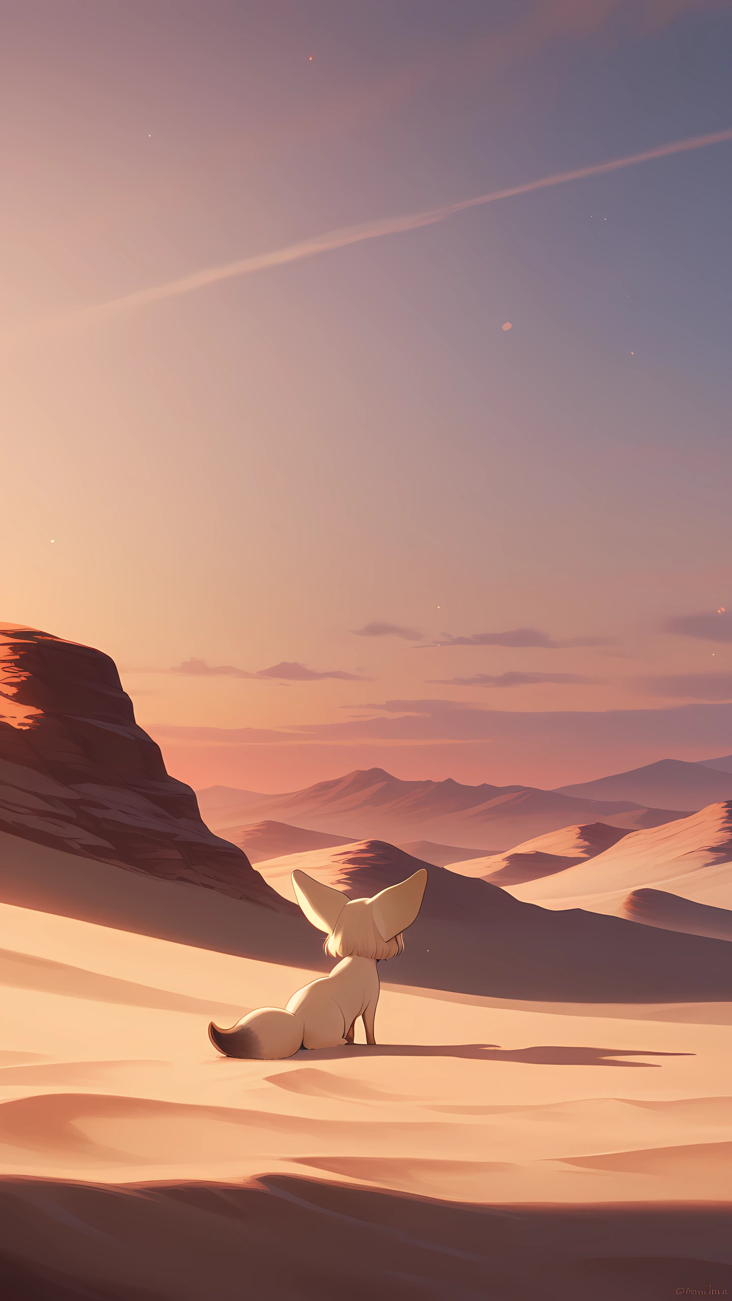 Anime Wallpaper Fennec Fox 1440×2560 anime wallpaper