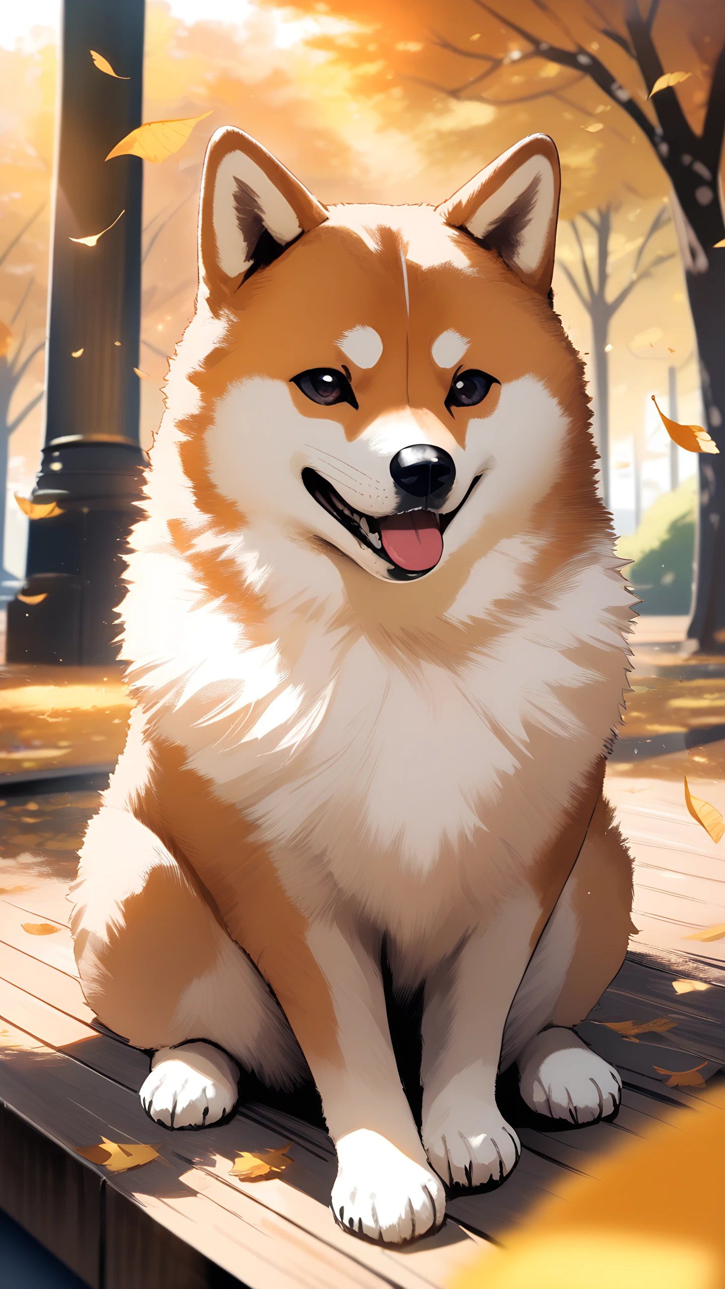 Anime Wallpaper Shiba Inu 1440×2560 anime wallpaper