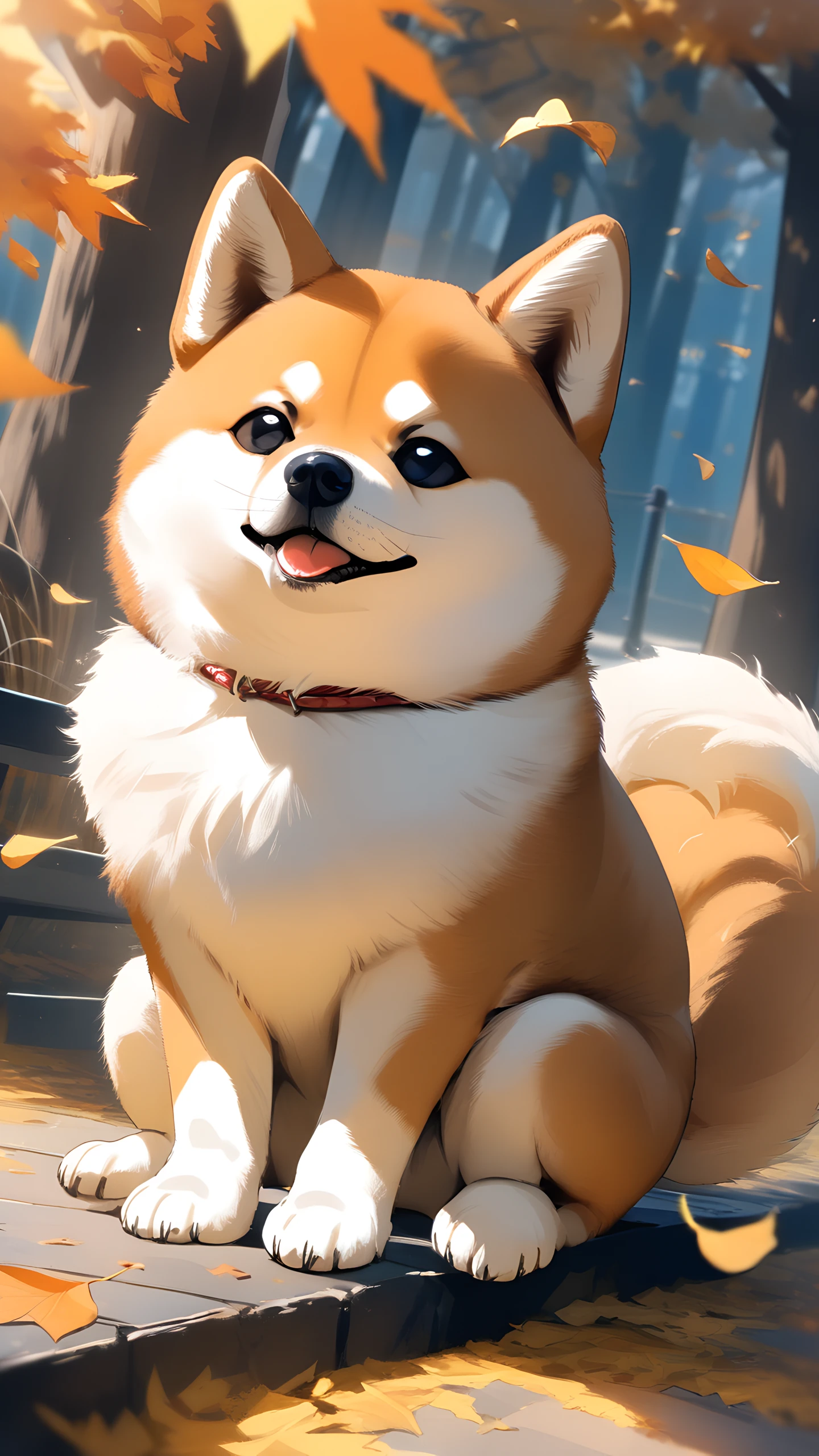 Anime Wallpaper Shiba Inu 1440×2560 anime wallpaper