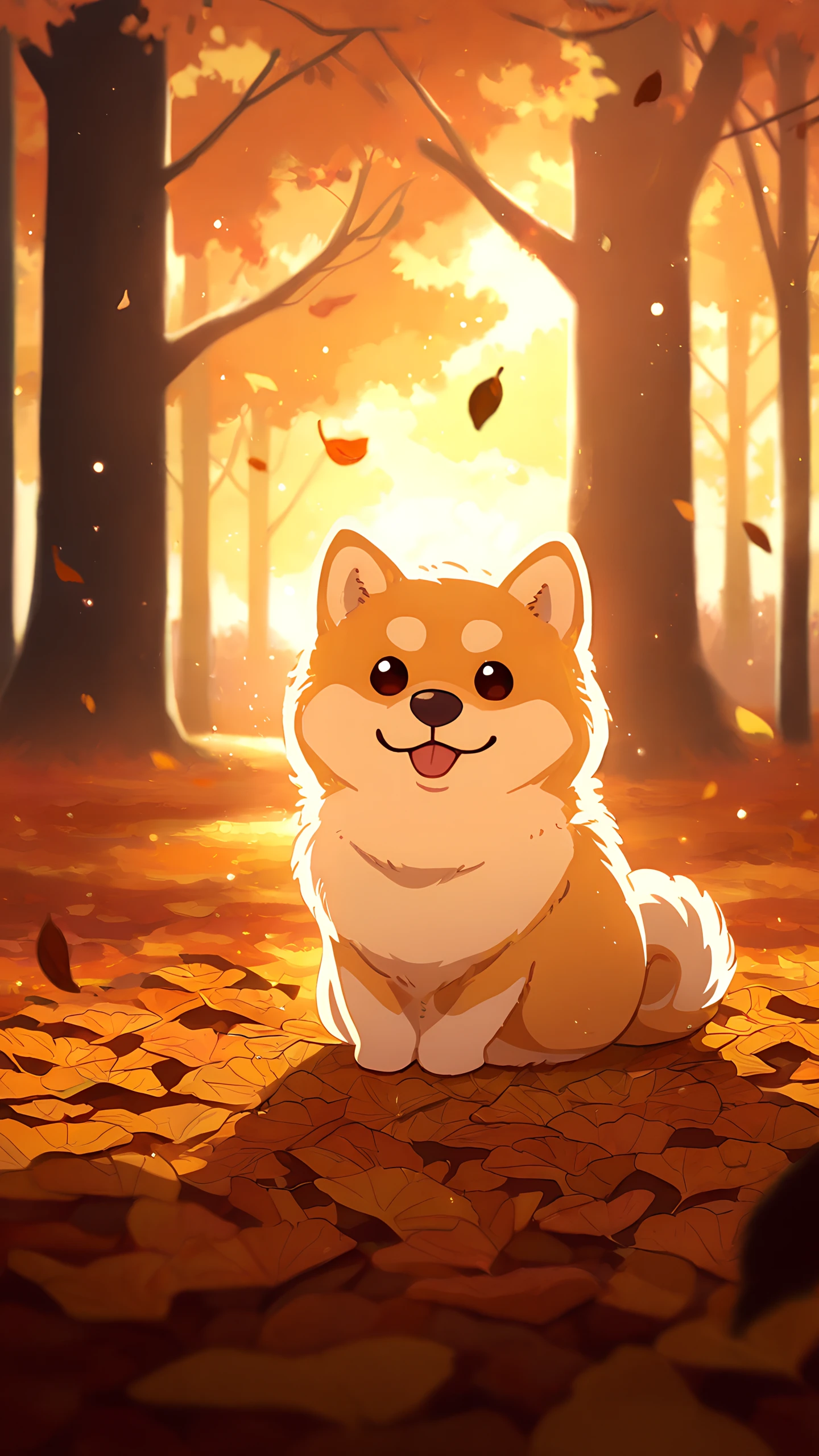 Anime Wallpaper Shiba Inu 1440×2560 anime wallpaper