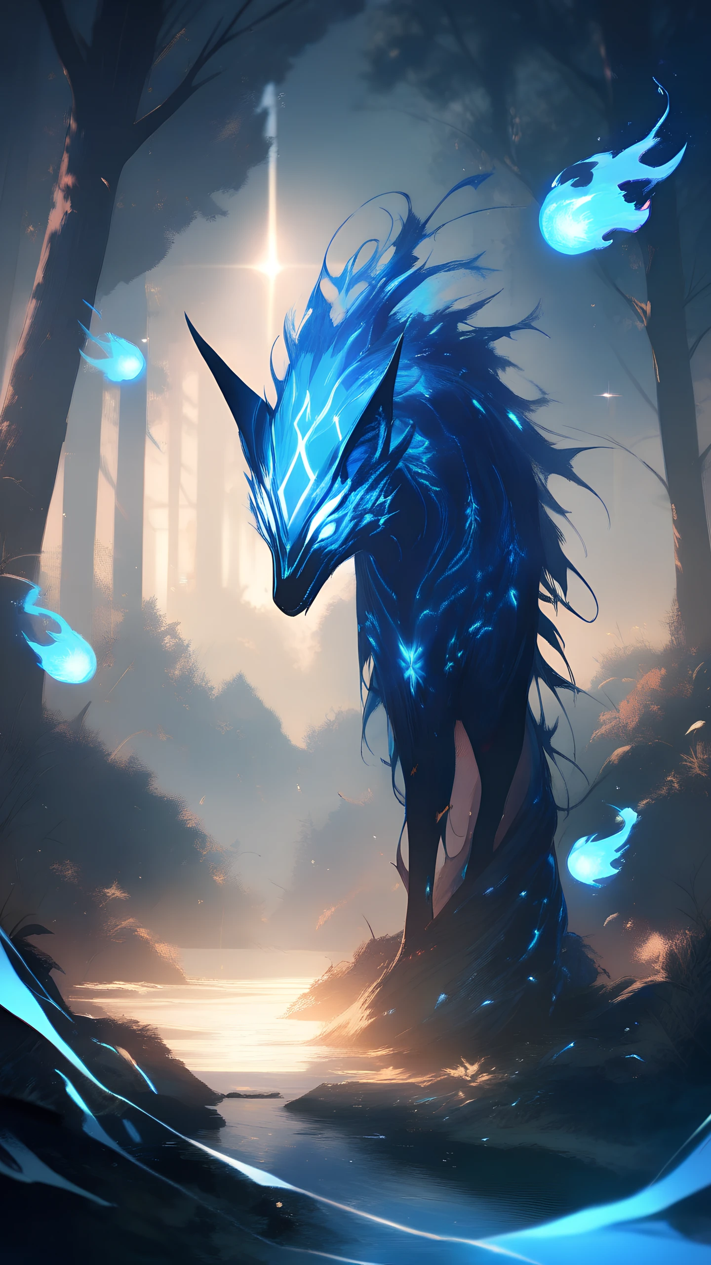 Anime Wallpaper Spirit Cat 1440×2560 anime wallpaper