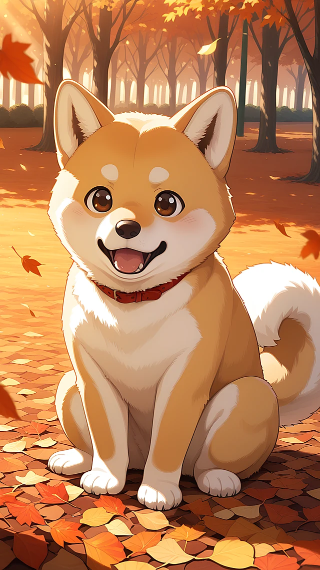 anime wallpaper shiba inu — 1440×2560