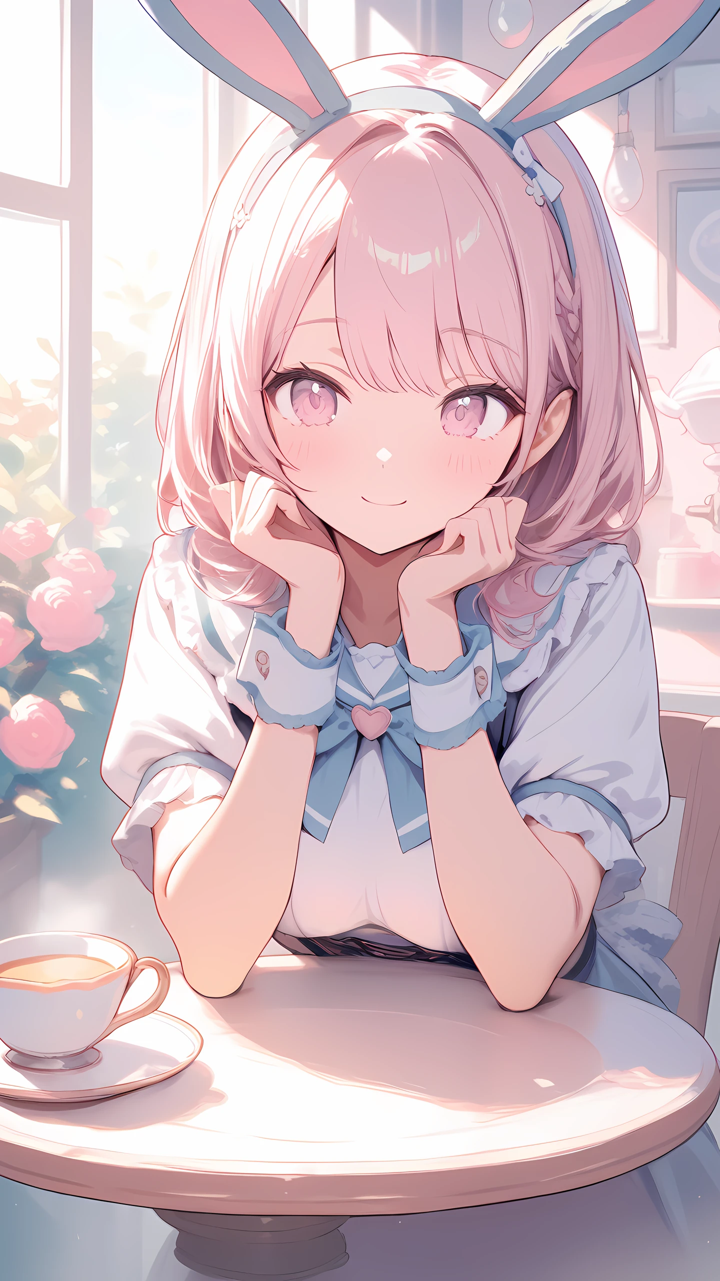 Anime Wallpaper Bunny Girl Cafe 1440×2560 anime wallpaper