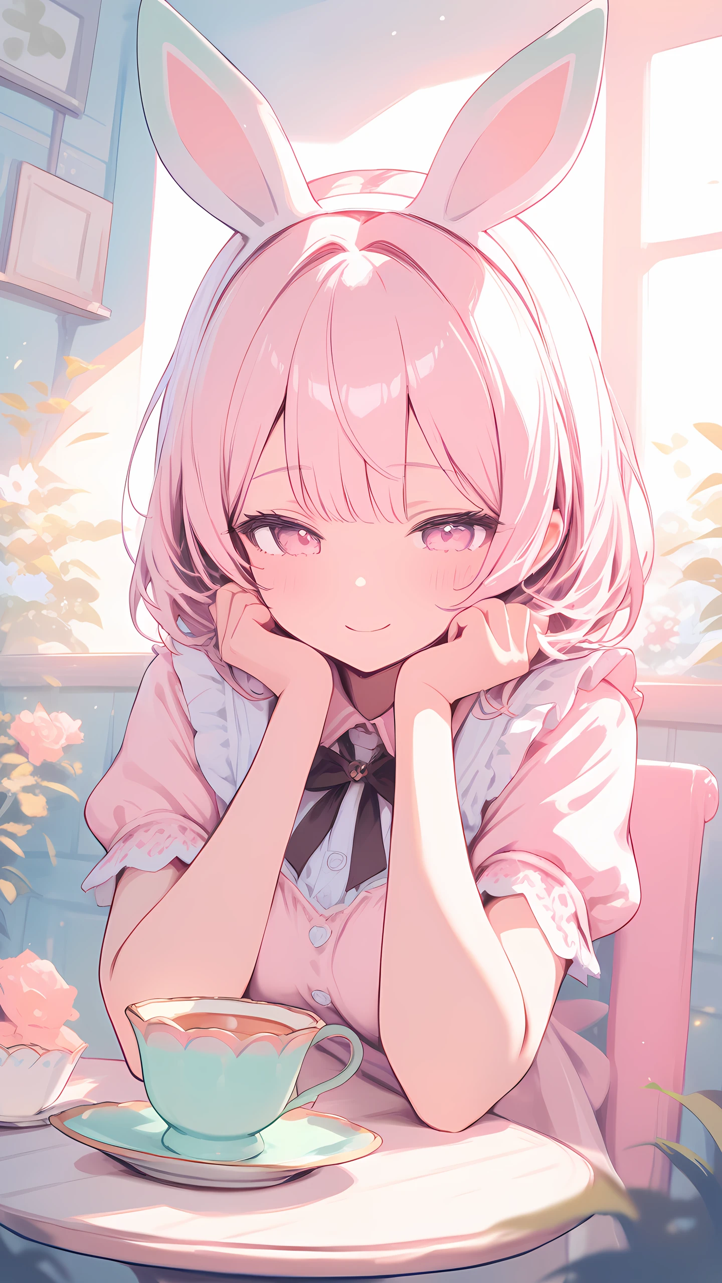 Anime Wallpaper Bunny Girl Cafe 1440×2560 anime wallpaper