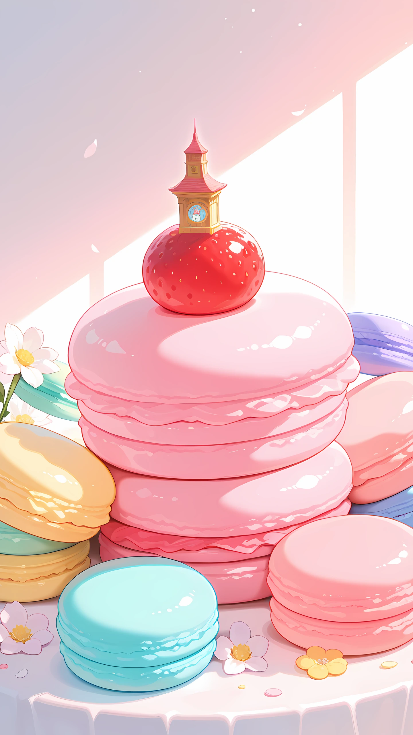 Anime Wallpaper Macaron Tower 1440×2560 anime wallpaper