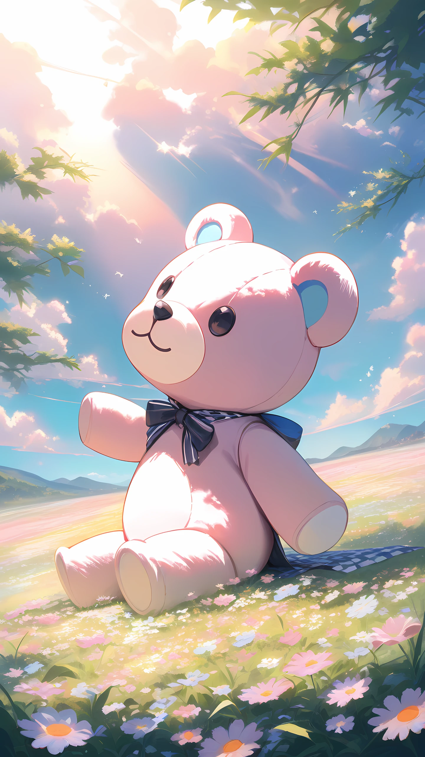 Anime Wallpaper Teddy Bear Picnic 1440×2560 anime wallpaper