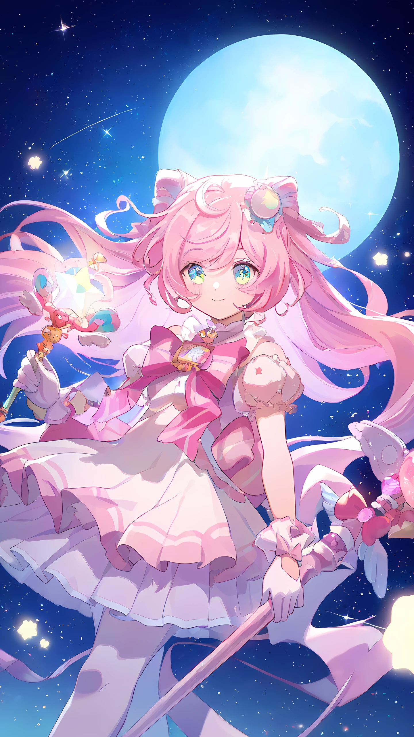 Cute Anime Wallpaper Magical Girl 1440×2560 anime wallpaper