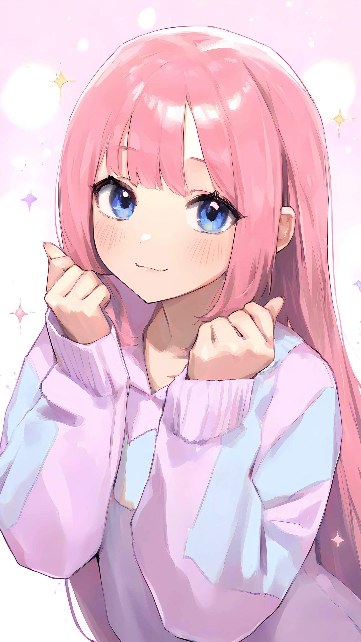 Cute Anime Wallpaper Pastel Girl 1440×2560 anime wallpaper