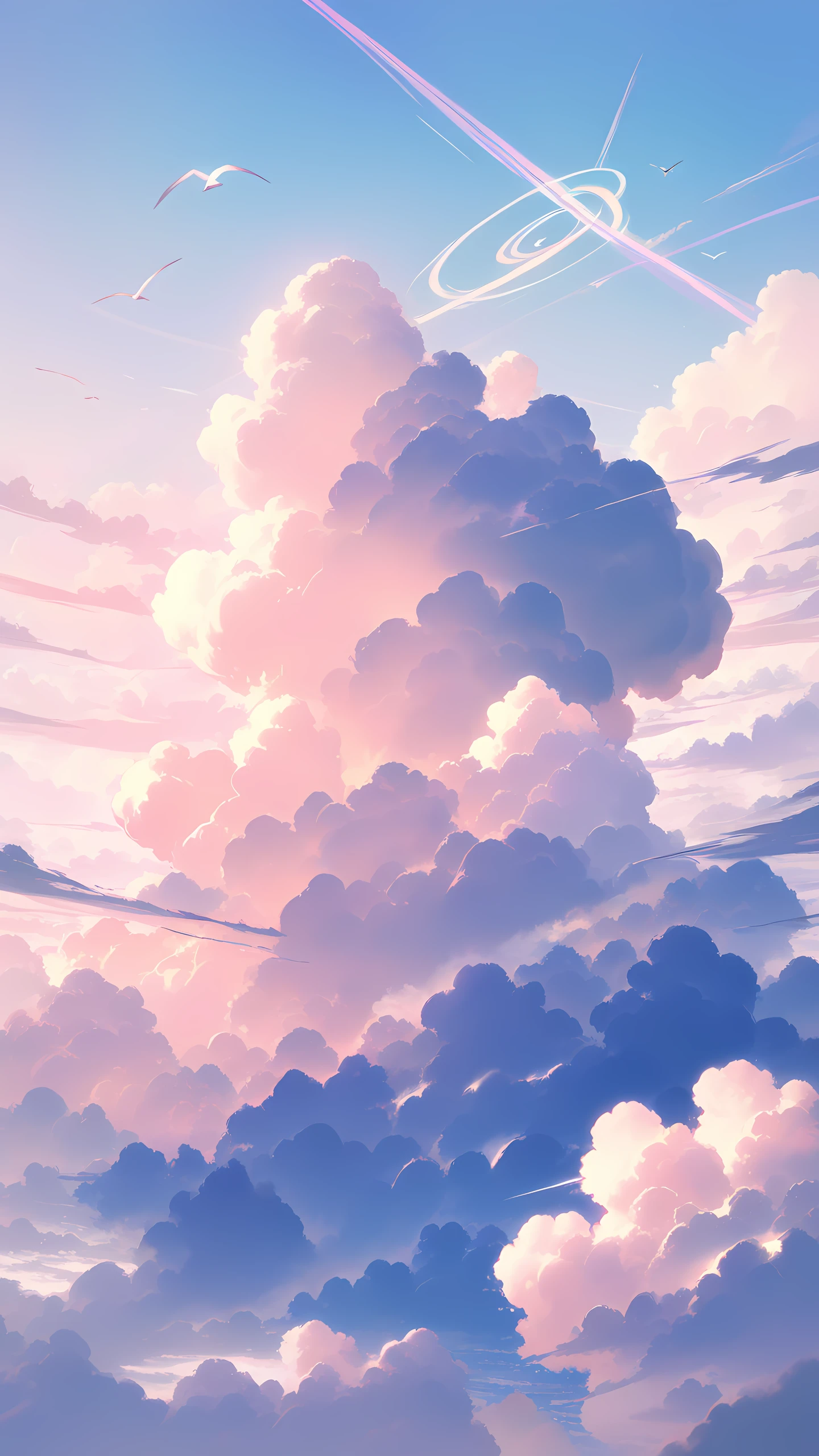 Pastel Anime Wallpaper Sky 1440×2560 anime wallpaper