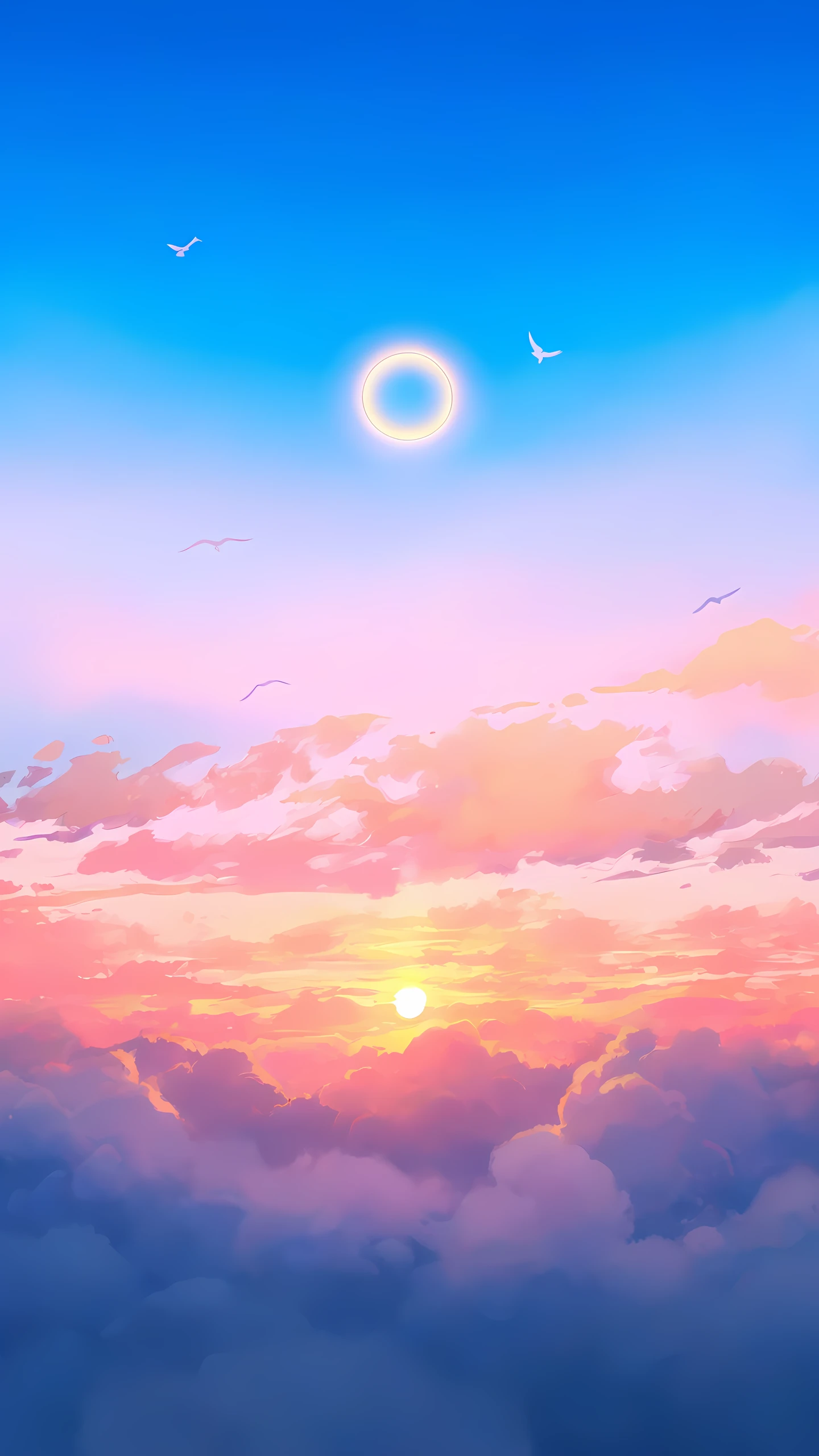 Pastel Anime Wallpaper Sky 1440×2560 anime wallpaper