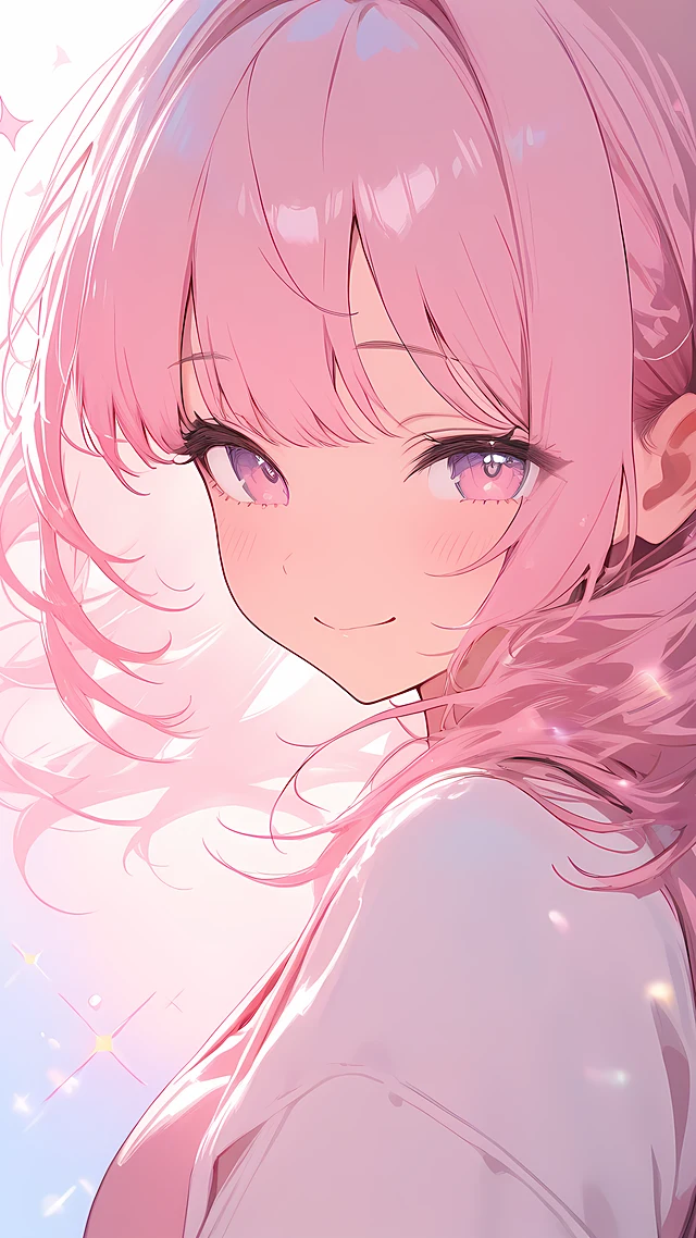 cute anime wallpaper pastel girl — 1440×2560