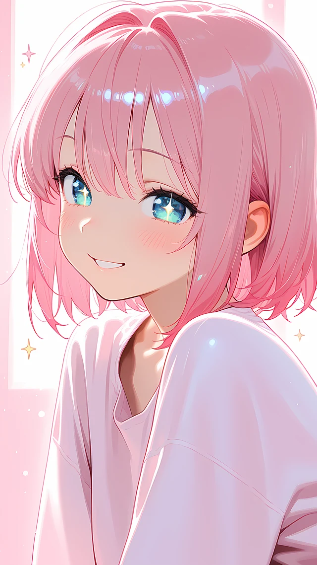 cute anime wallpaper pastel girl — 1440×2560