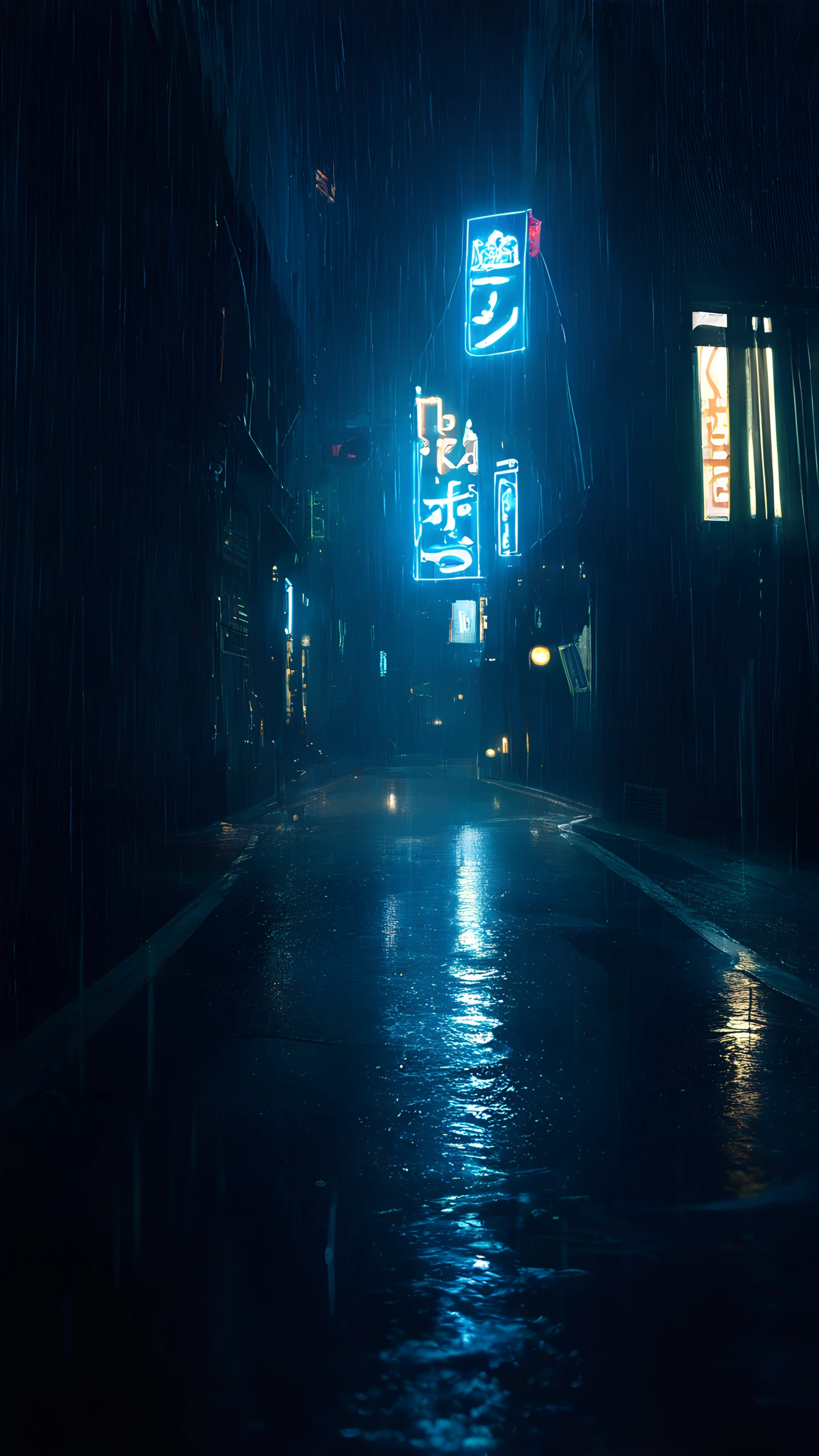 Anime Wallpaper Cyberpunk Ramen Stall 1440×2560 anime wallpaper