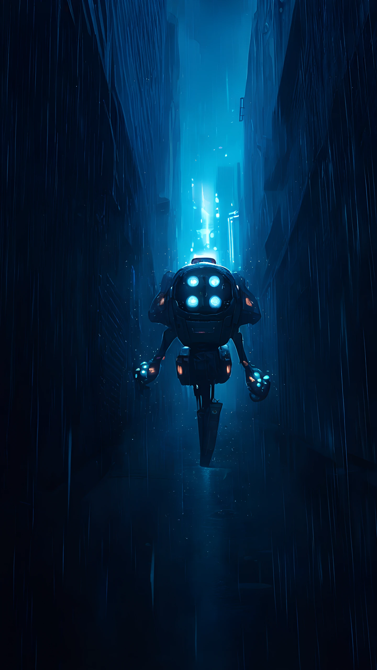 Anime Wallpaper Robot Companion 1440×2560 anime wallpaper