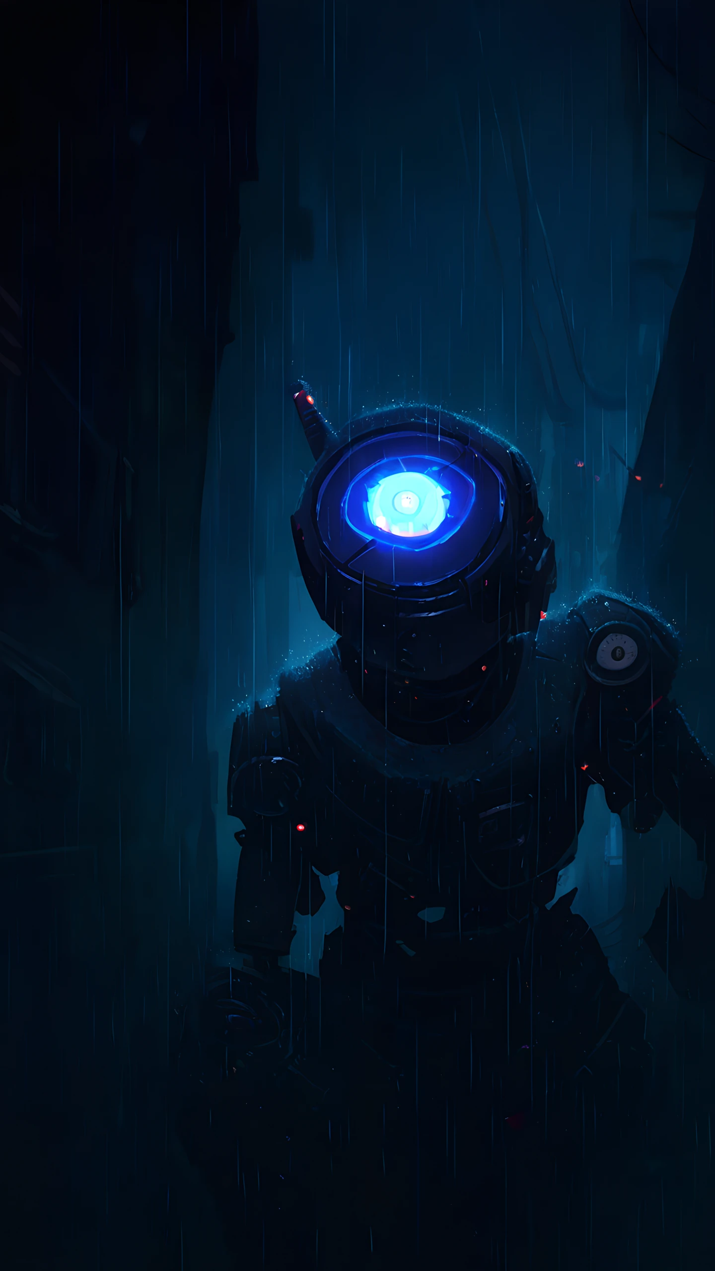 Anime Wallpaper Robot Companion 1440×2560 anime wallpaper