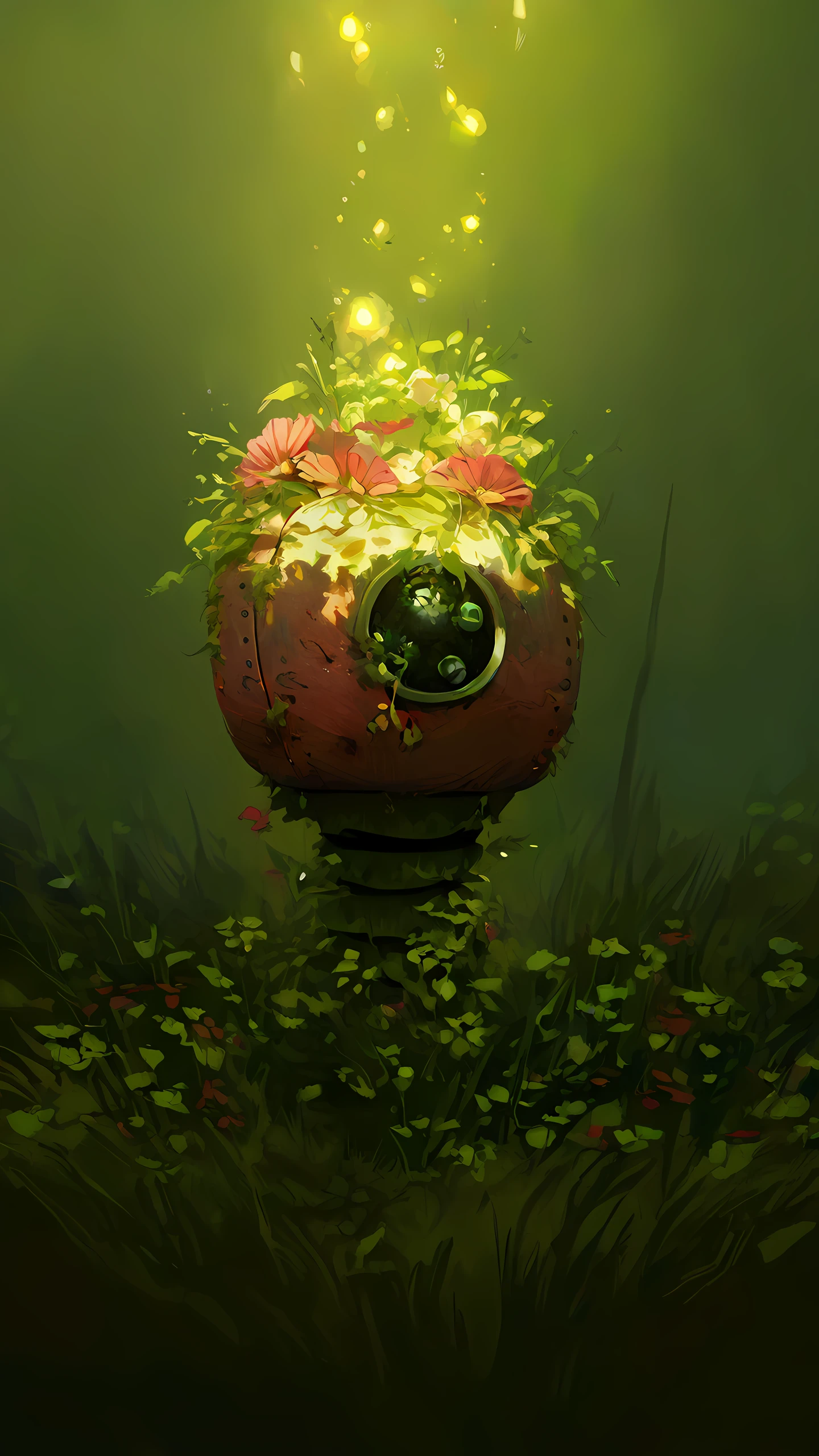 Anime Wallpaper Robot Garden 1440×2560 anime wallpaper
