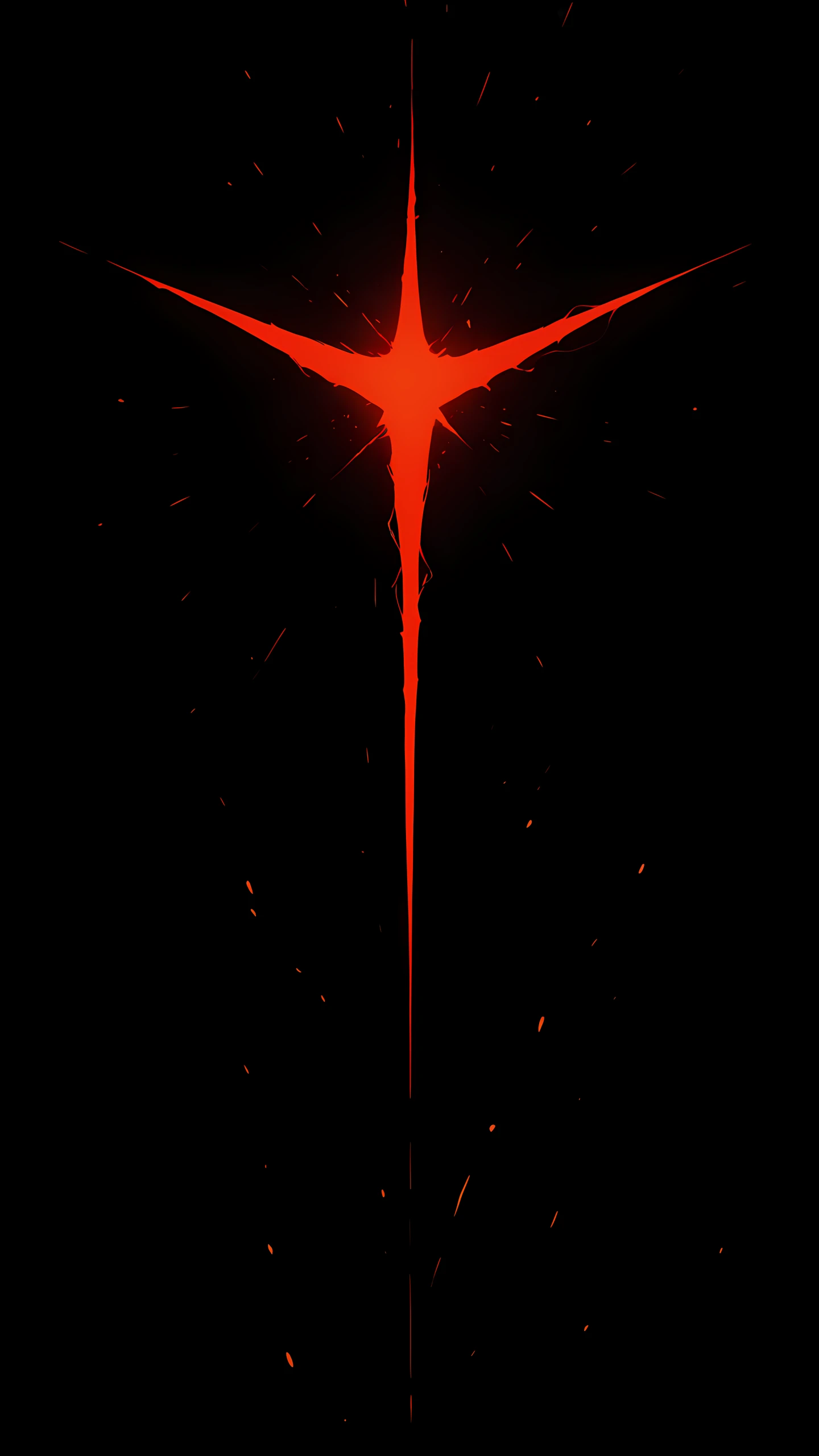 Black Anime Wallpaper Red Accent 1440×2560 anime wallpaper