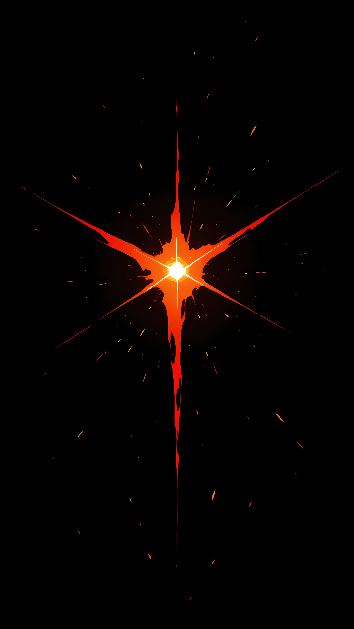 Black Anime Wallpaper Red Accent 1440×2560 anime wallpaper