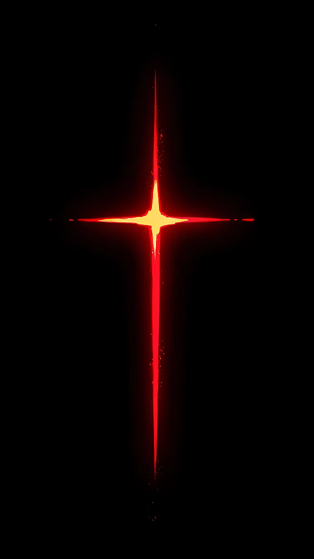 black anime wallpaper red accent — 1440×2560