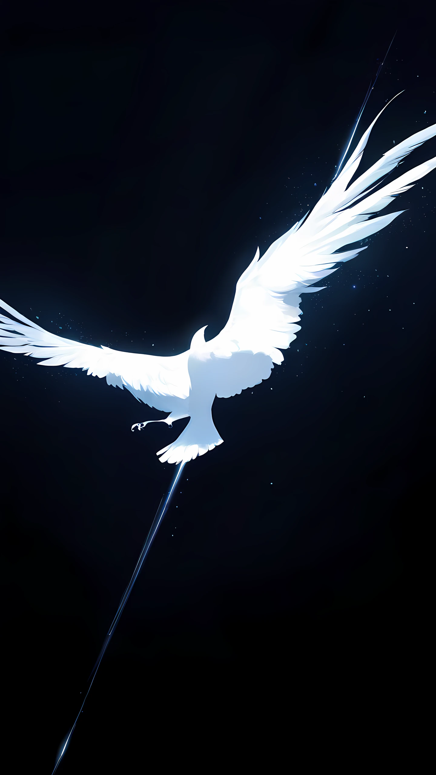 Anime Wallpaper Angel And Demon 1440×2560 anime wallpaper