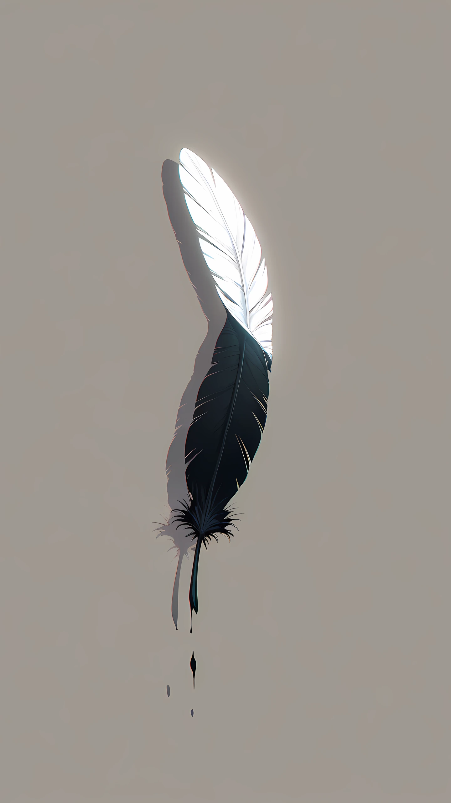 Anime Wallpaper Angel And Demon 1440×2560 anime wallpaper