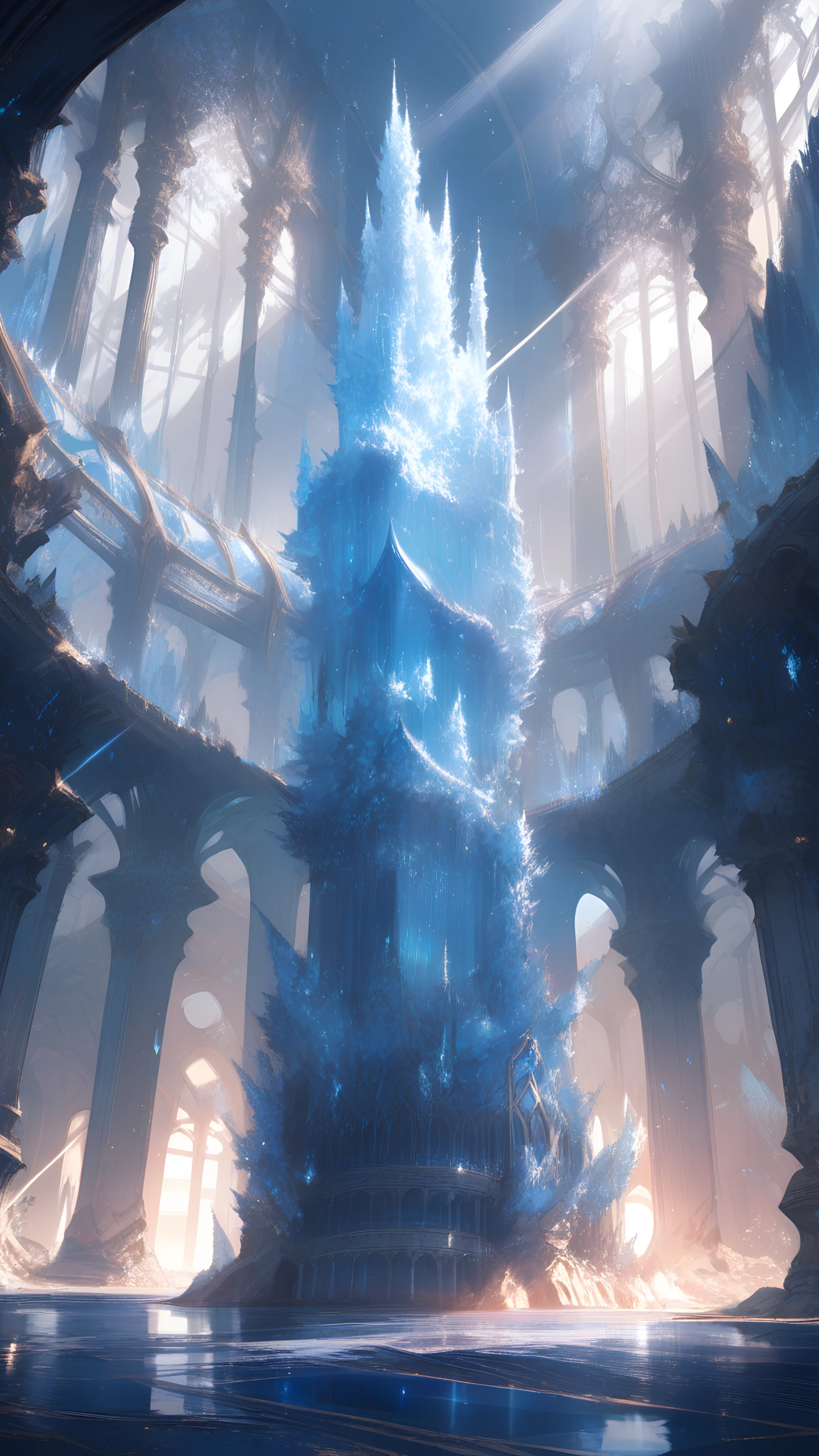 Anime Wallpaper Crystal Palace 1440×2560 anime wallpaper