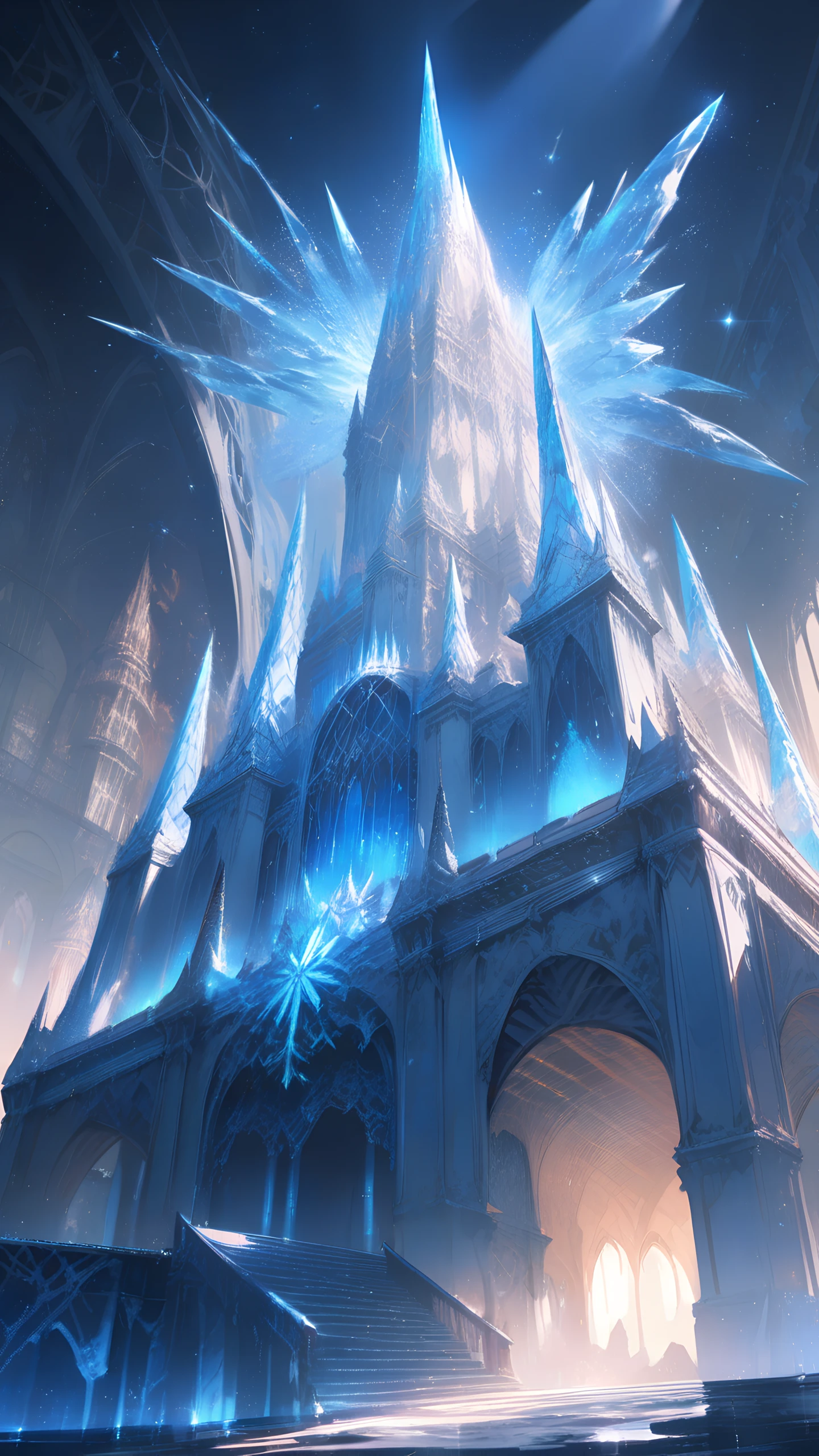 Anime Wallpaper Crystal Palace 1440×2560 anime wallpaper