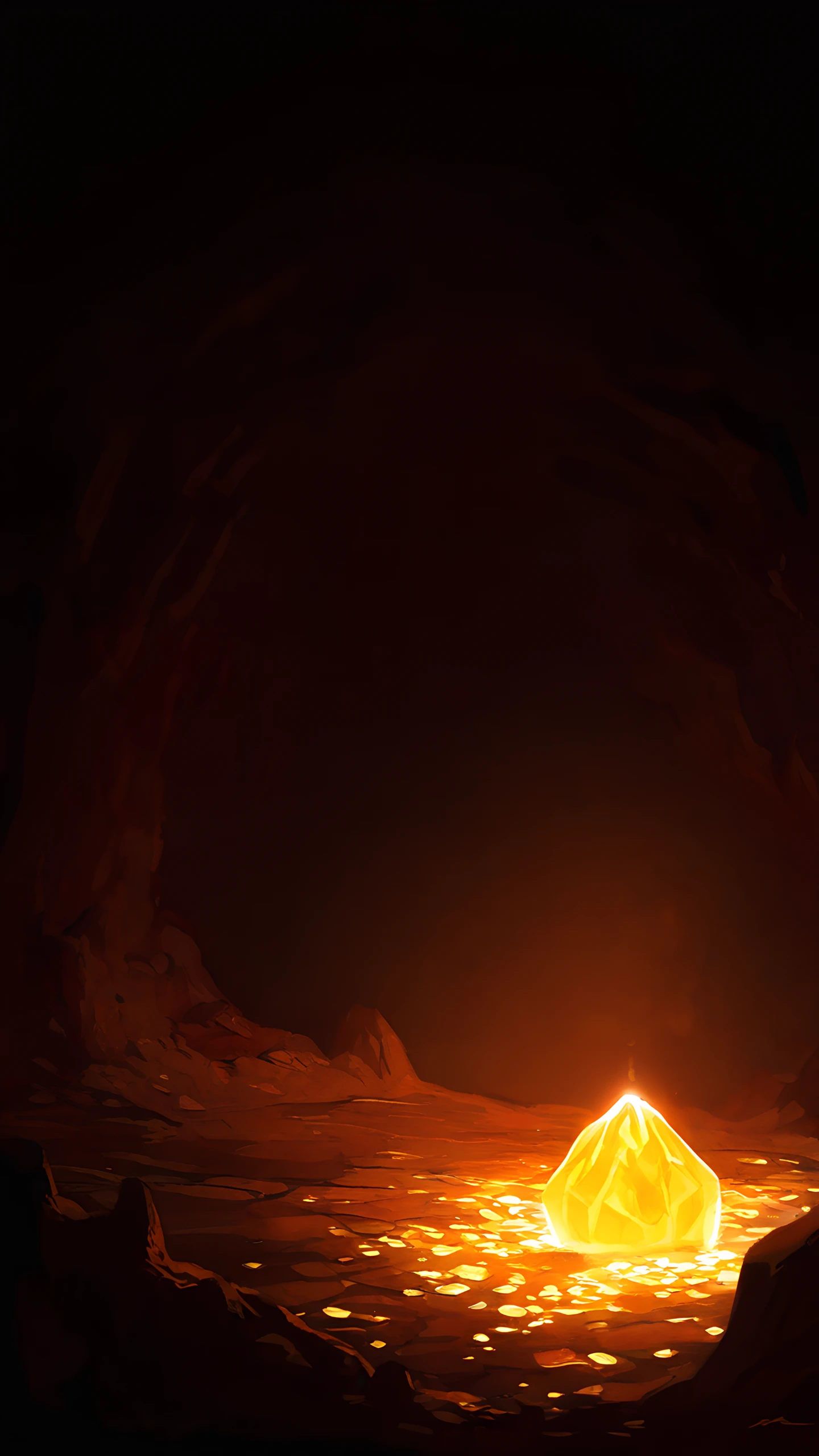 Anime Wallpaper Dragon Treasure Lair 1440×2560 anime wallpaper