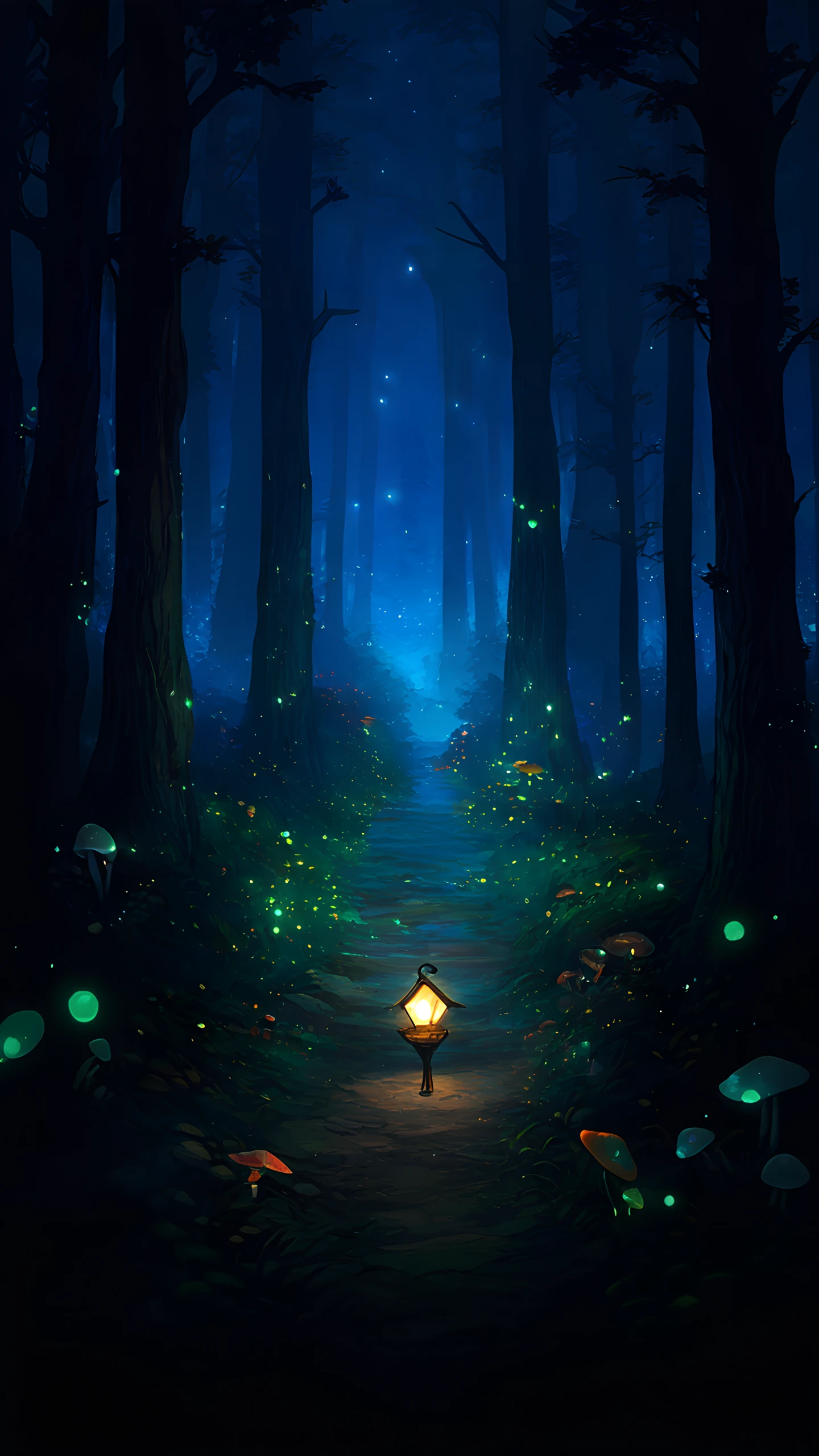 Anime Wallpaper Fairy Village 1440×2560 anime wallpaper