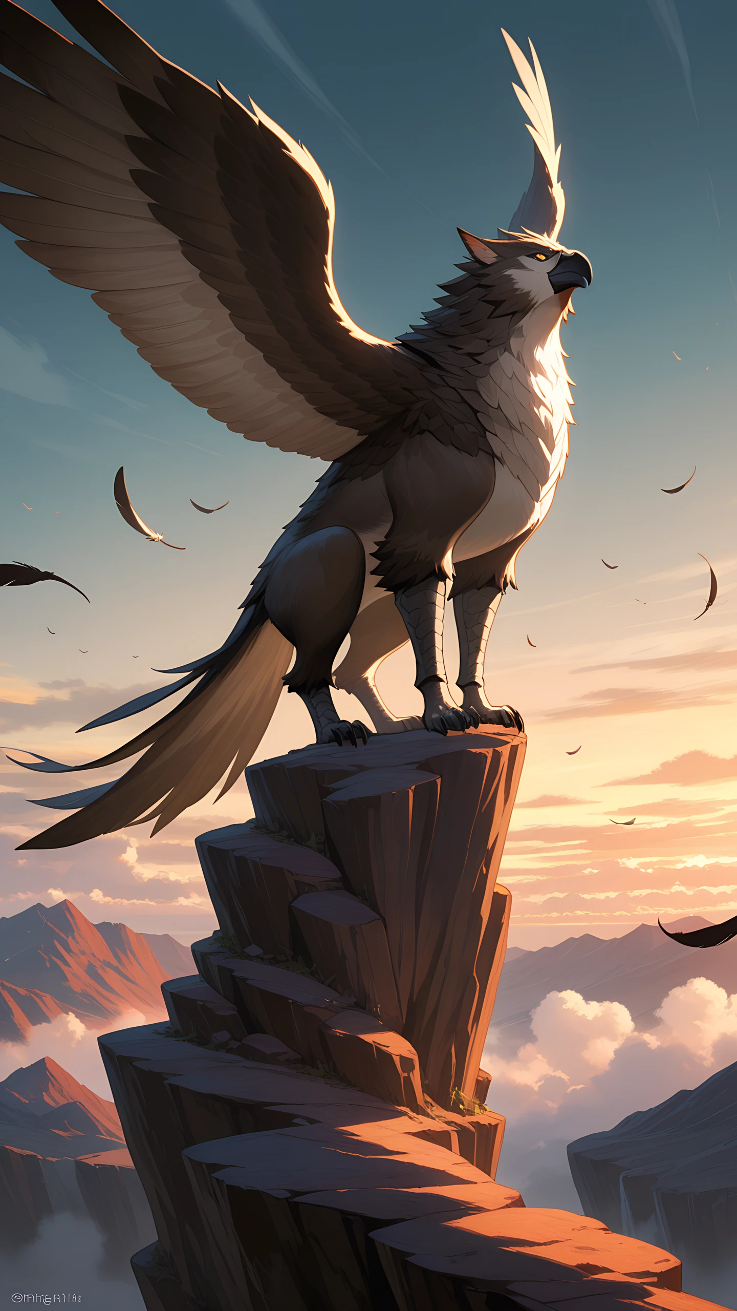 Anime Wallpaper Griffin Cliff 1440×2560 anime wallpaper