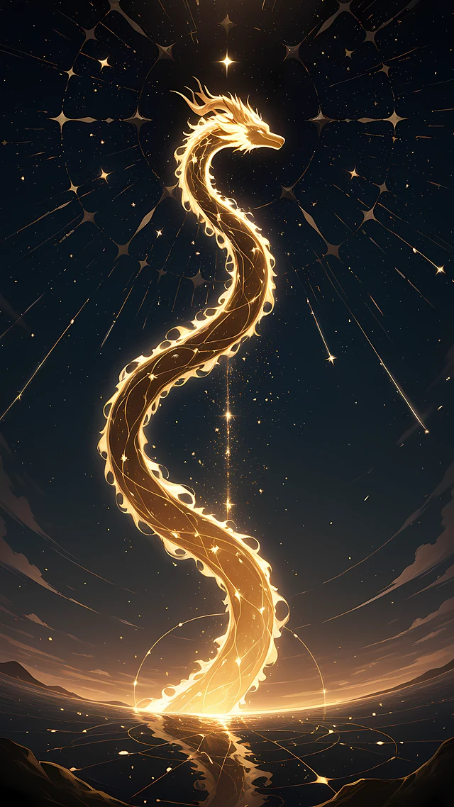 anime wallpaper celestial dragon — 1440×2560
