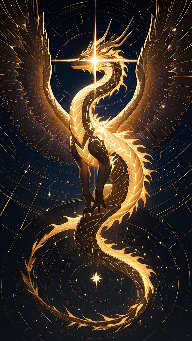 anime wallpaper celestial dragon — 1440×2560
