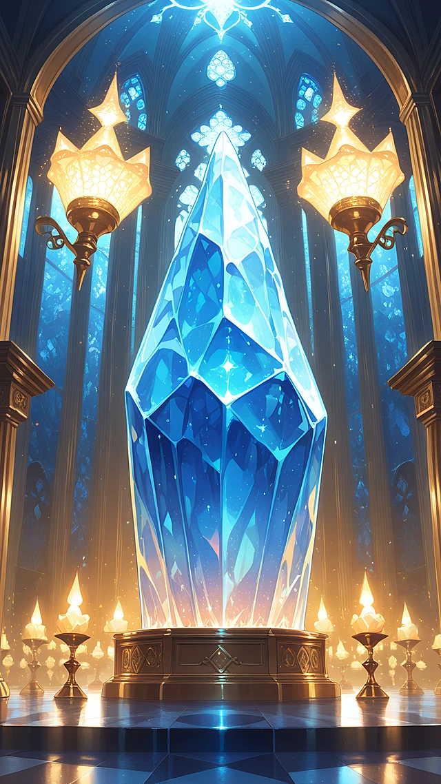 anime wallpaper crystal palace — 1440×2560