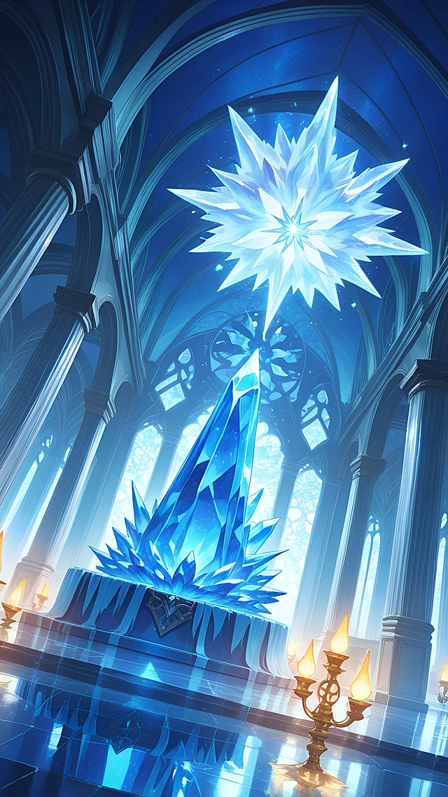 anime wallpaper crystal palace — 1440×2560