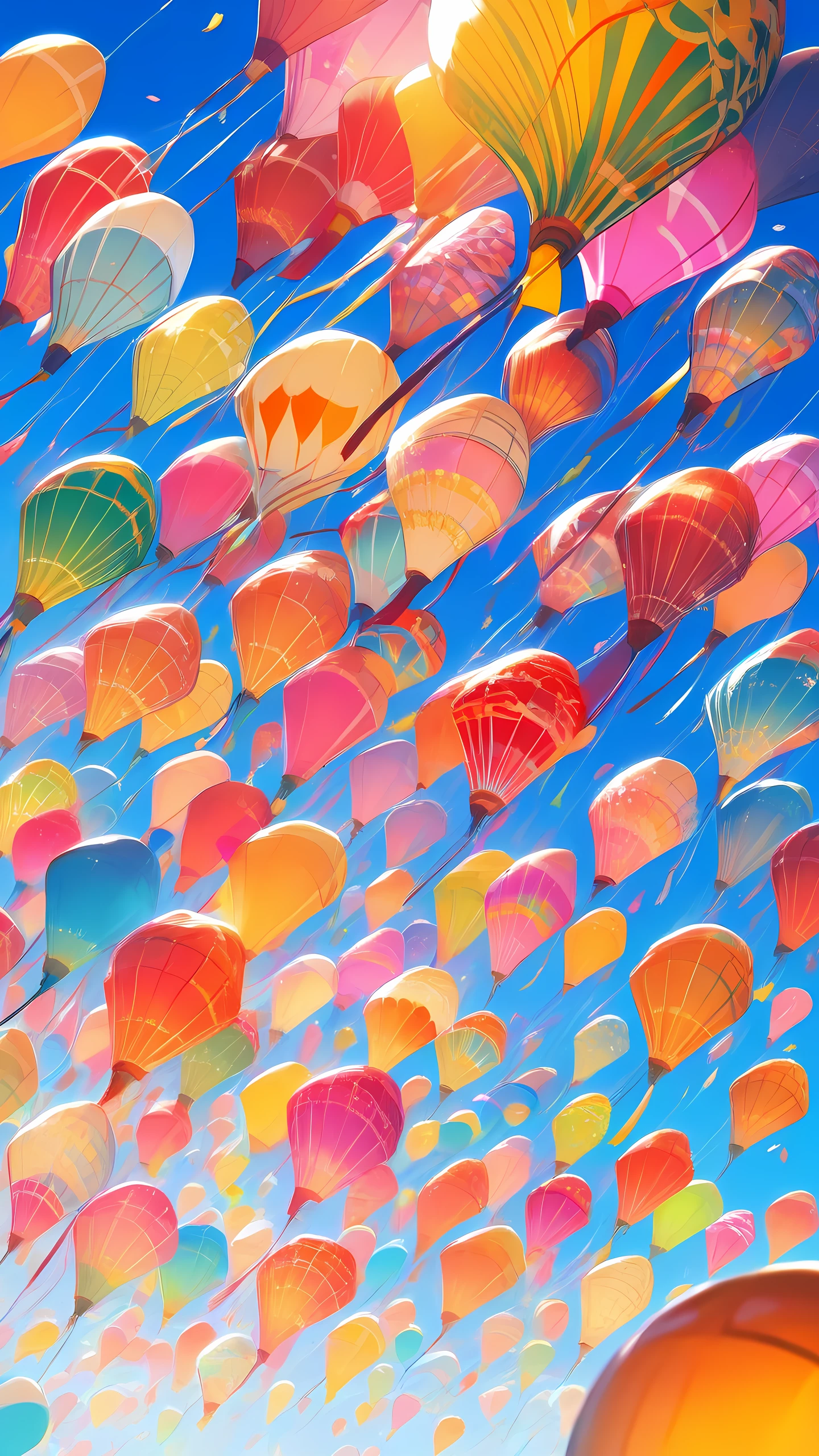Anime Wallpaper Kite Festival 1440×2560 anime wallpaper