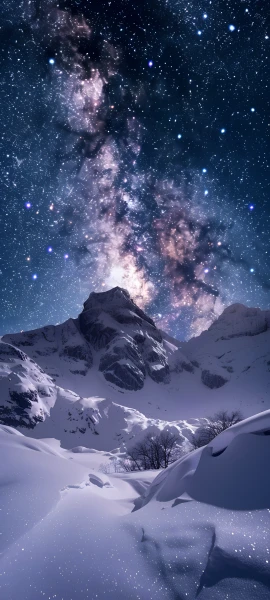 serene fusion wallpaper — star (sky), sky, starry sky, scenery (free 4K phone download)